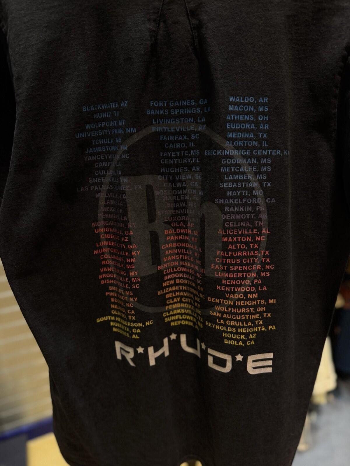 Rhude Rhude Tee Shirt Stones Crystal 100% Authentic Size (Medium) Size US M / EU 48-50 / 2 - 8 Thumbnail