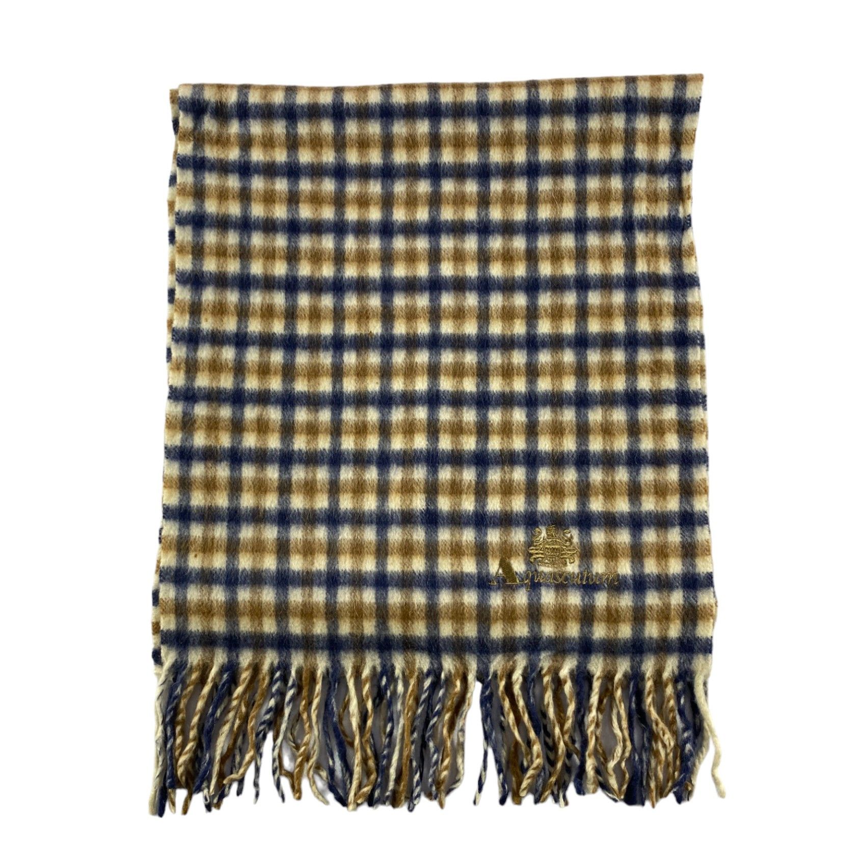 Aquascutum × Vintage Aquascutum Scarf / Muffler / Neckwear Size ONE SIZE - 2 Thumbnail
