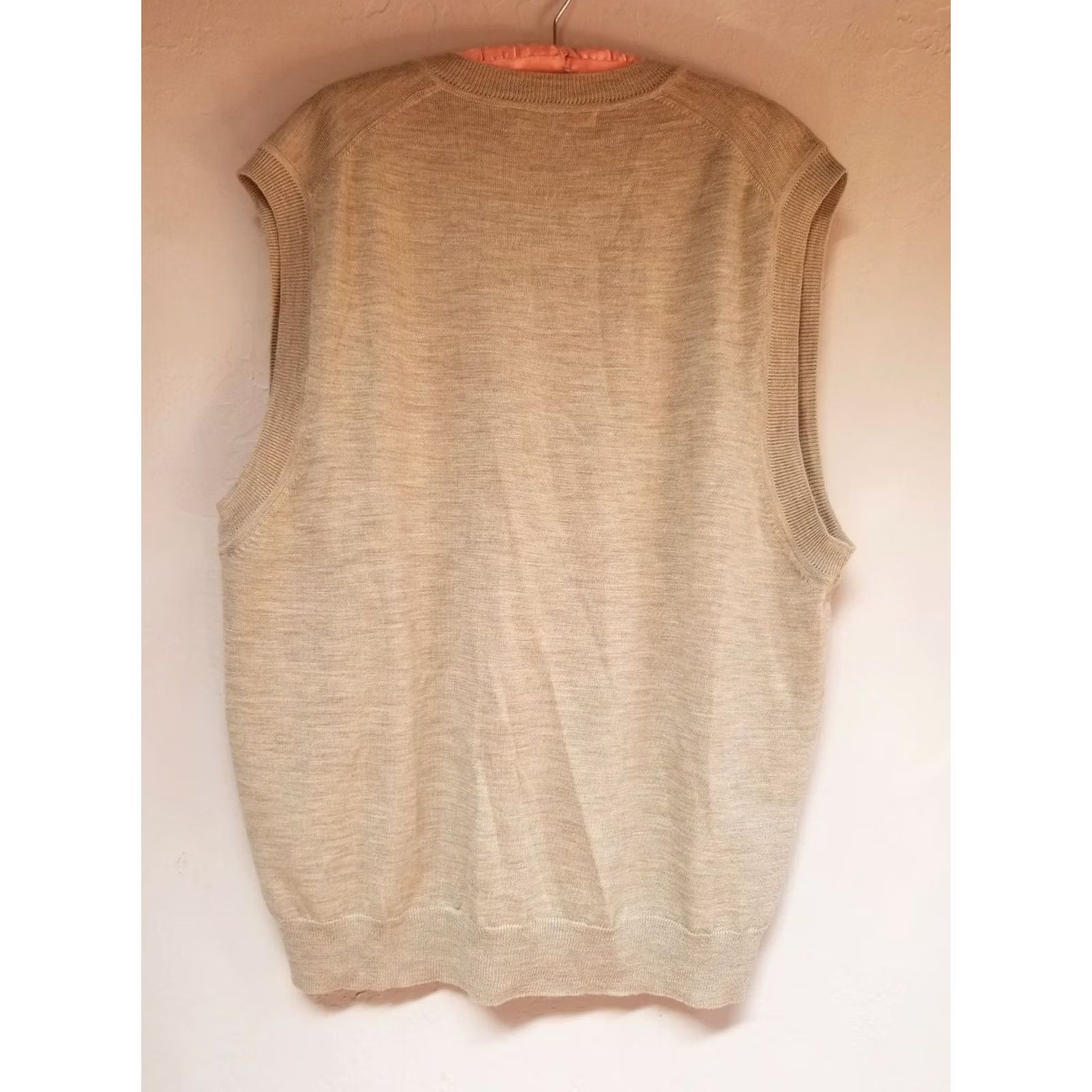 Vintage VINTAGE? Fairway & Greene Womens Golf Vest Sweater L Knit Wool Green Brown V-Neckline Sleeveless Pullover Casual Sports 90s Golf Size L / US 10 / IT 46 - 2 Thumbnail