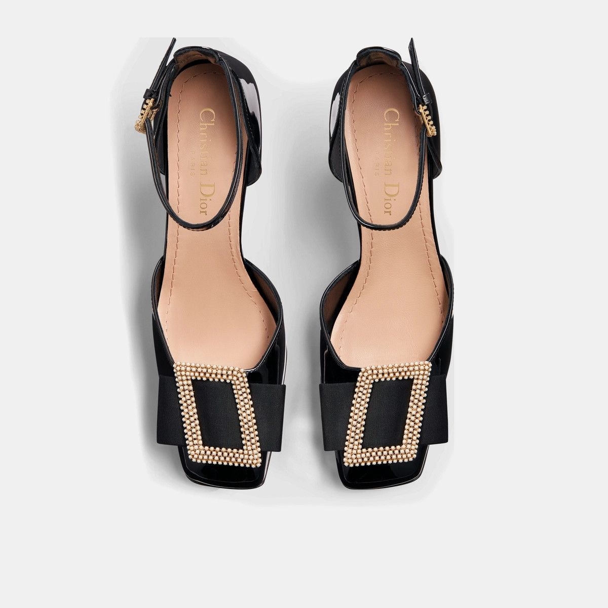 Dior o1bcso1str0225 Idylle Pump in Black Size US 5 / IT 35 - 4 Thumbnail