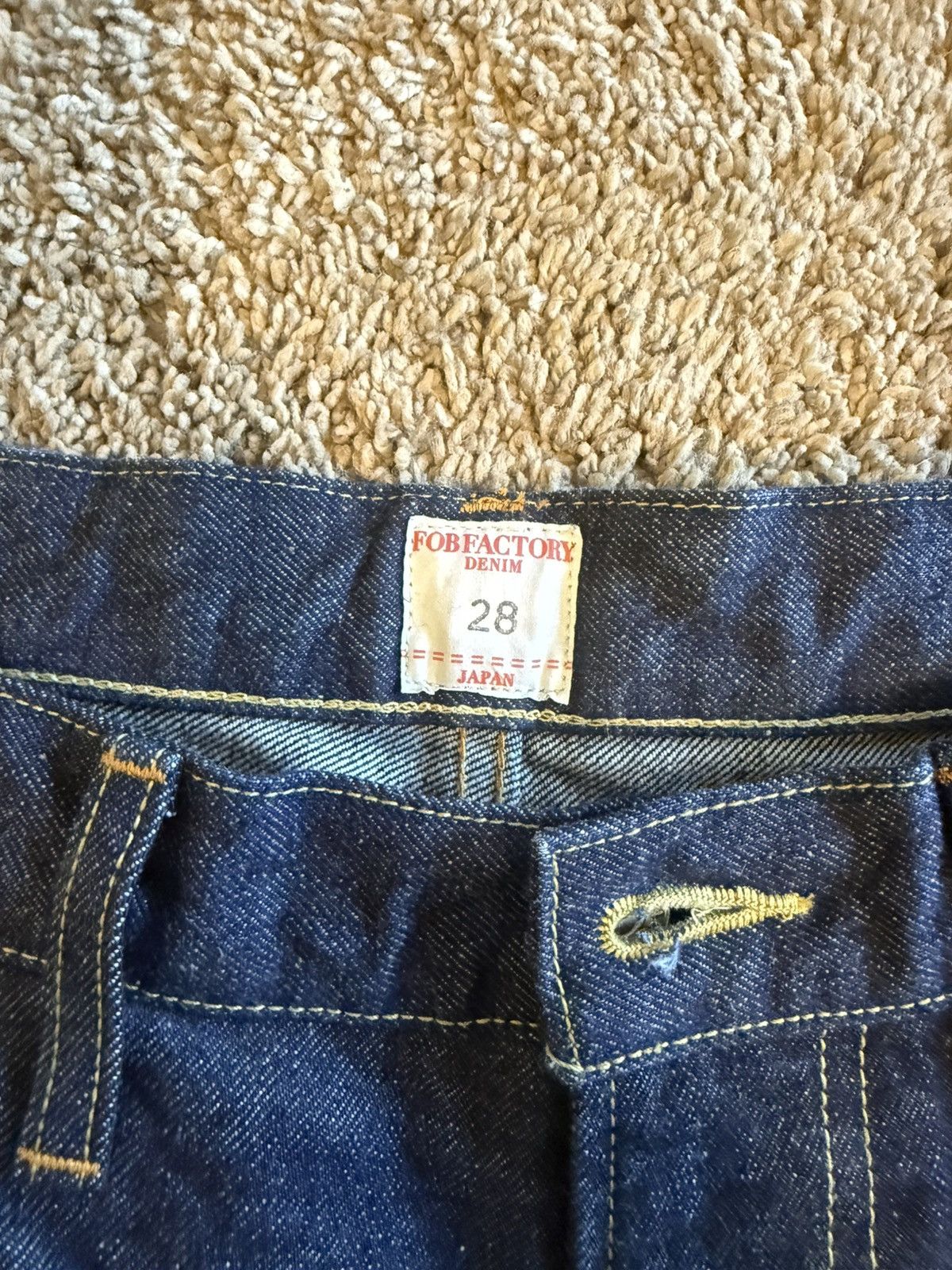 FOB Factory FOB Factory Selvedge Denim Gentlewoman Jean Size 28" / US 6 / IT 42 - 2 Thumbnail