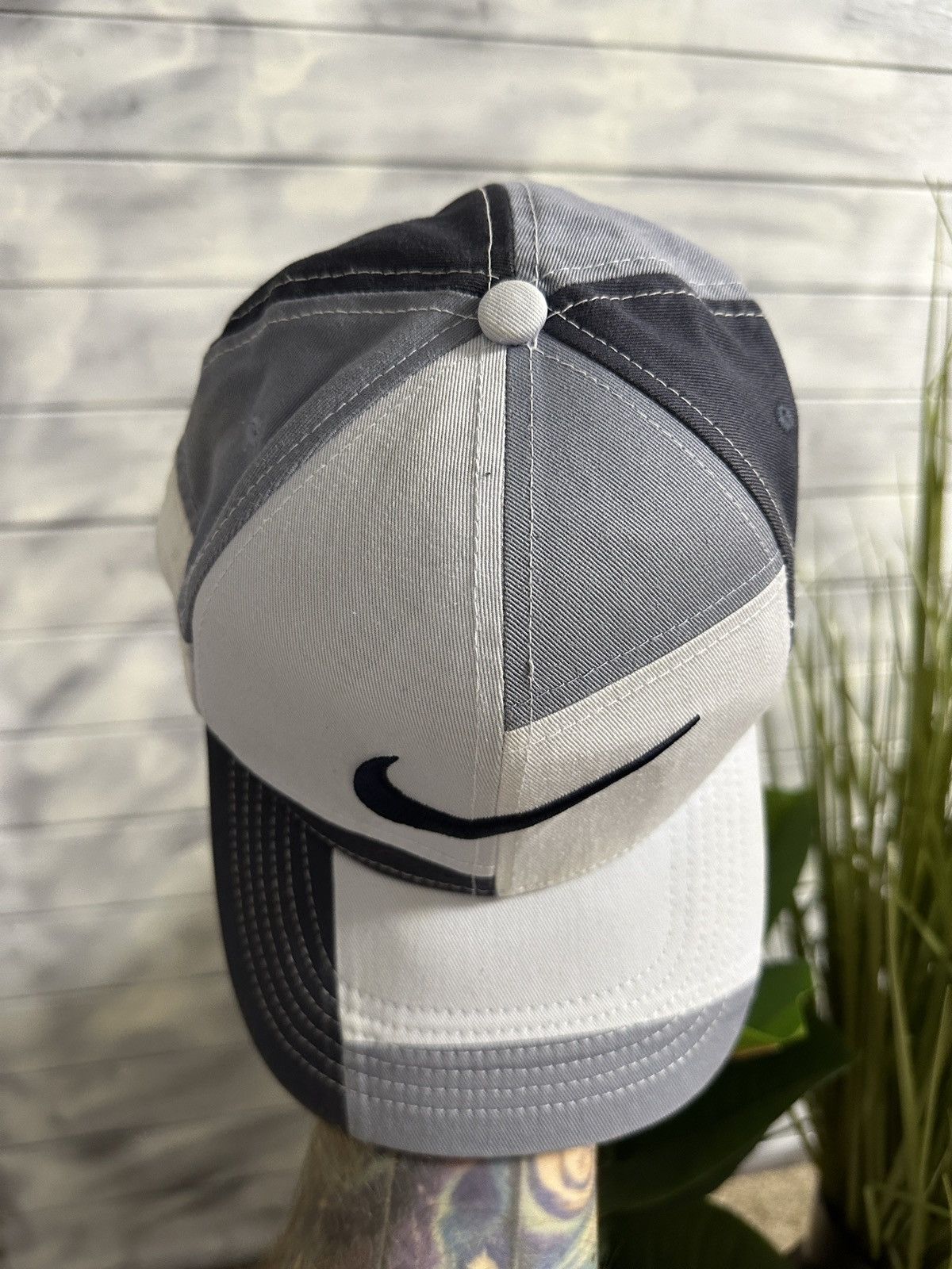 Nike Rare Cap Nike Golf Swoosh Drill Y2K Sportswear Size ONE SIZE - 3 Thumbnail