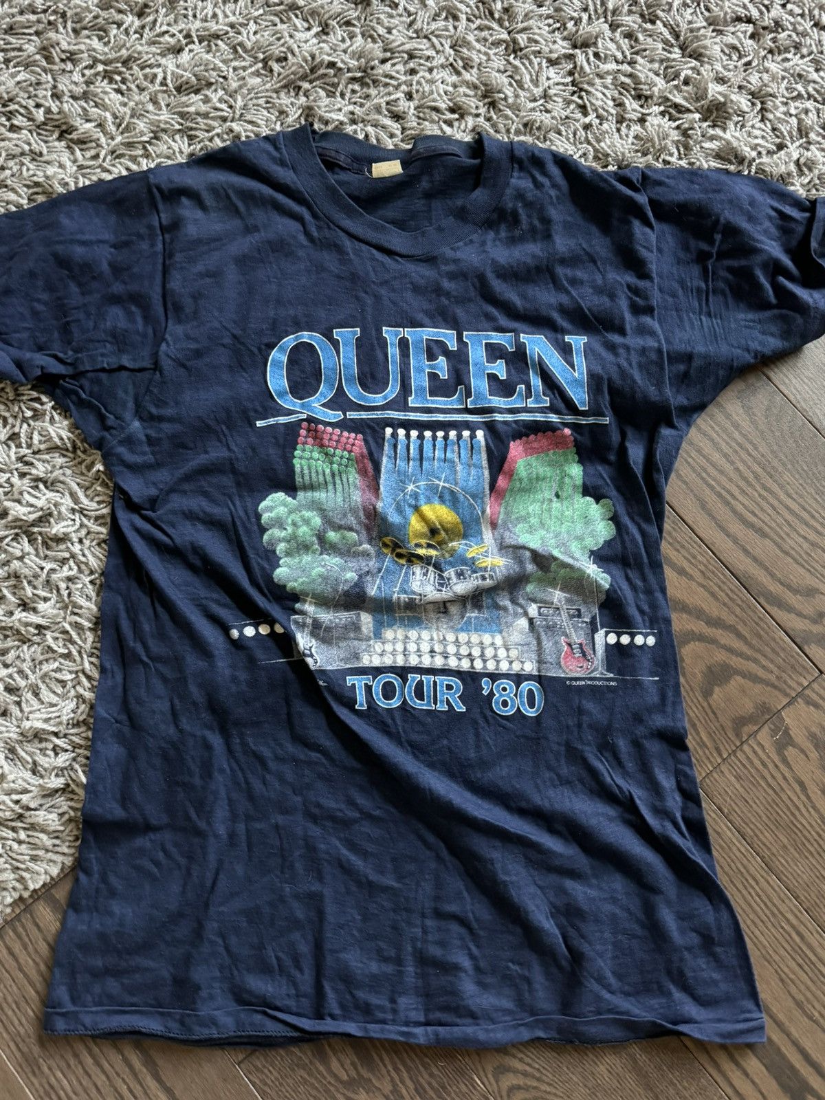Queen The Game Tour 1980 Tee Size - L