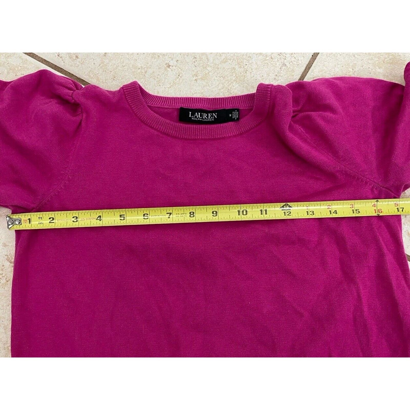 Lauren Ralph Lauren Ralph Lauren Black Label Pink Sweater Balloon Sleeve Barbie Size M / US 6-8 / IT 42-44 - 7 Thumbnail