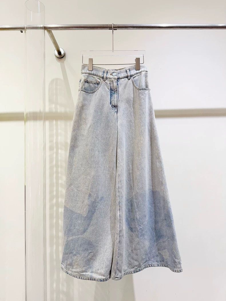 Chanel Chanel 22P wide-leg jeans 2503-Nextarrow Size 24" / US 00 / IT 34 - 1 Thumbnail