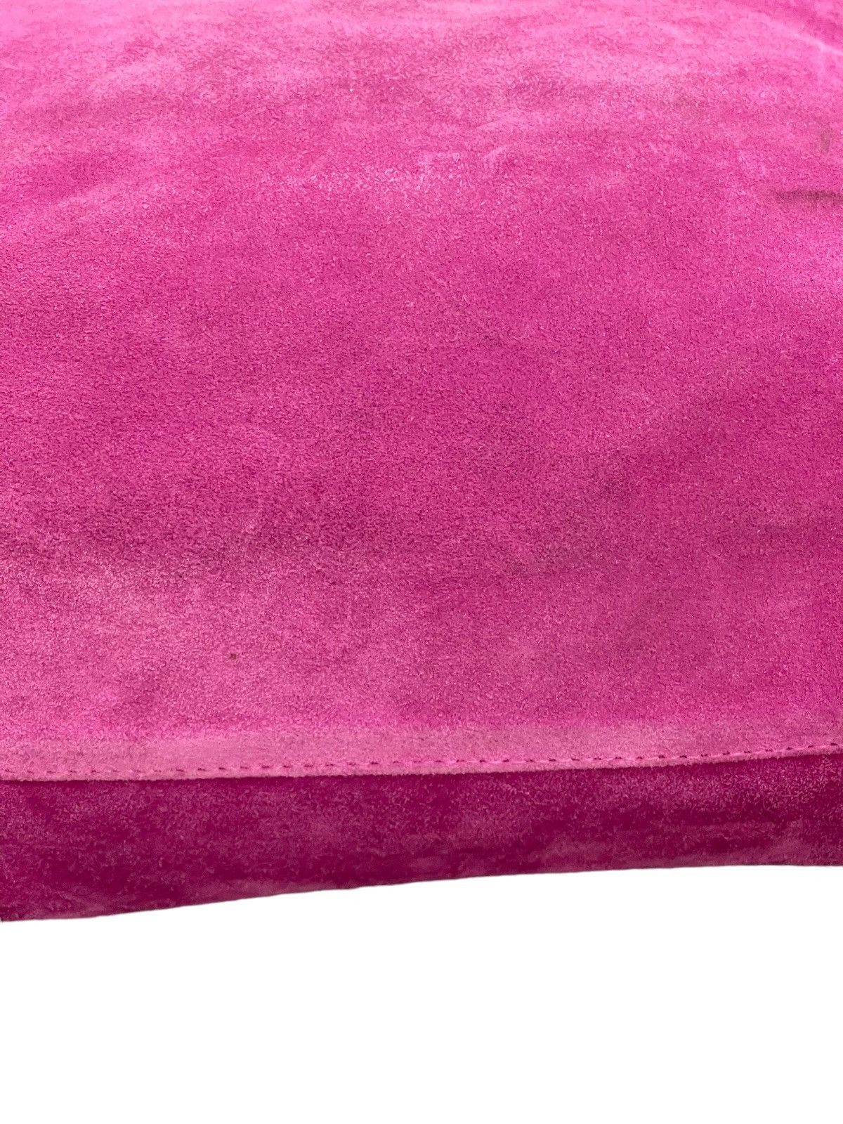 Japanese Brand Full Leather Suede LCalo Italy Shoulder Bag 2🟩 Size ONE SIZE - 13 Thumbnail