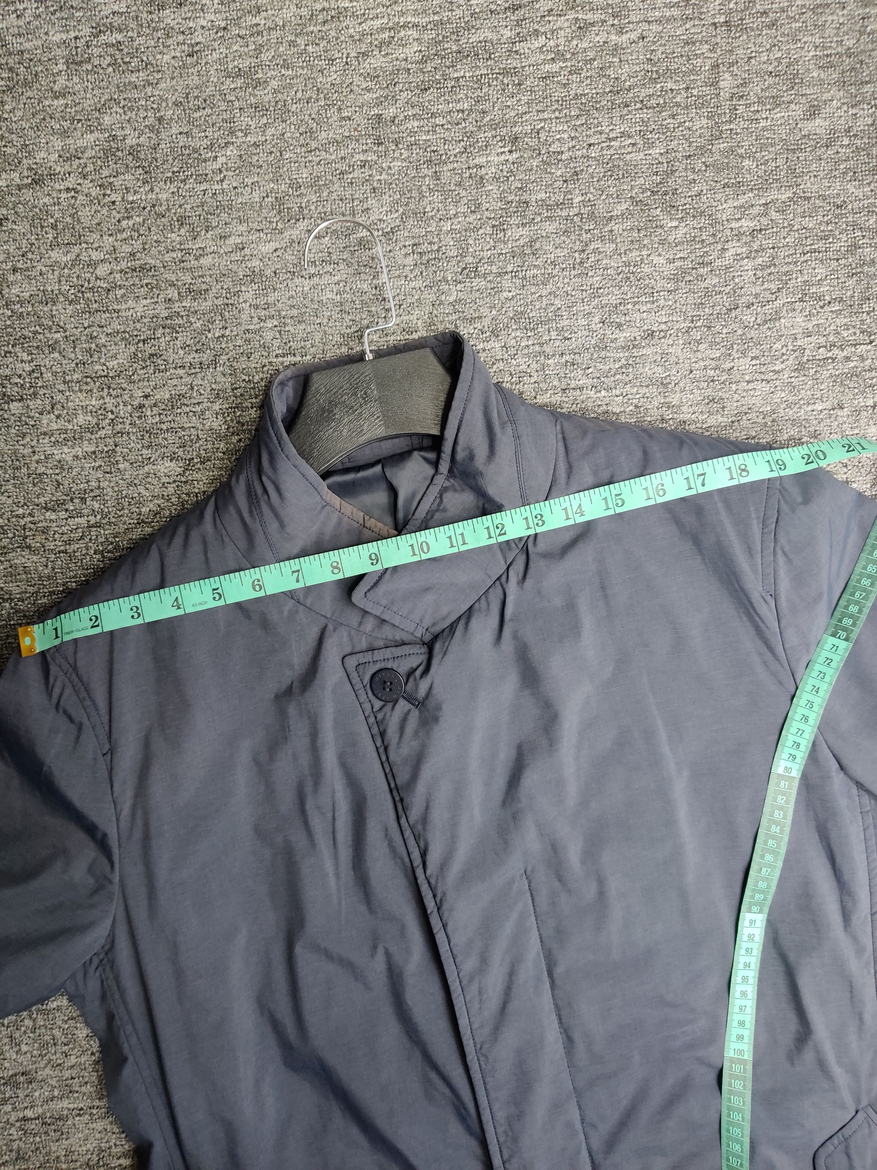 Issey Miyake Vintage 90s Issey Miyake Men Long Trench Coat Jacket Size US L / EU 52-54 / 3 - 17 Thumbnail