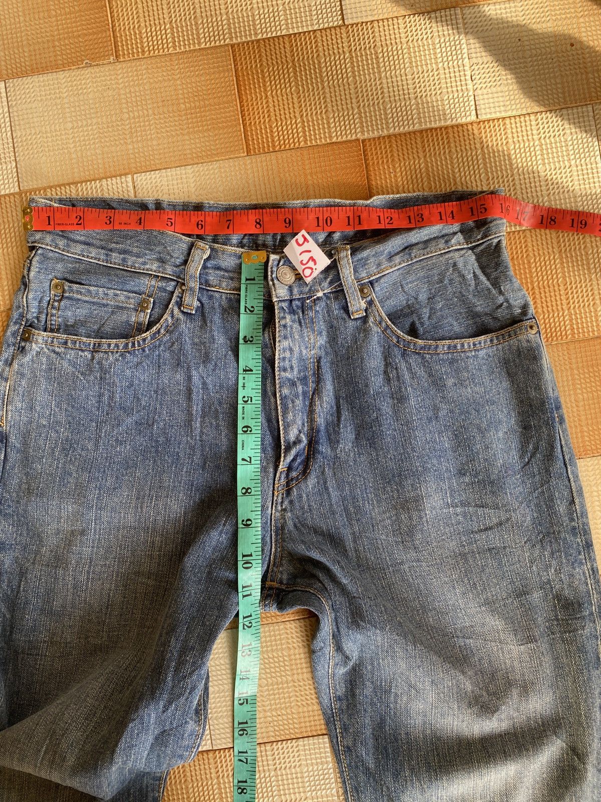 If Six Was Nine × Uniqlo Vintage uniqlo straight cut denim Size US 32 / EU 48 - 12 Thumbnail