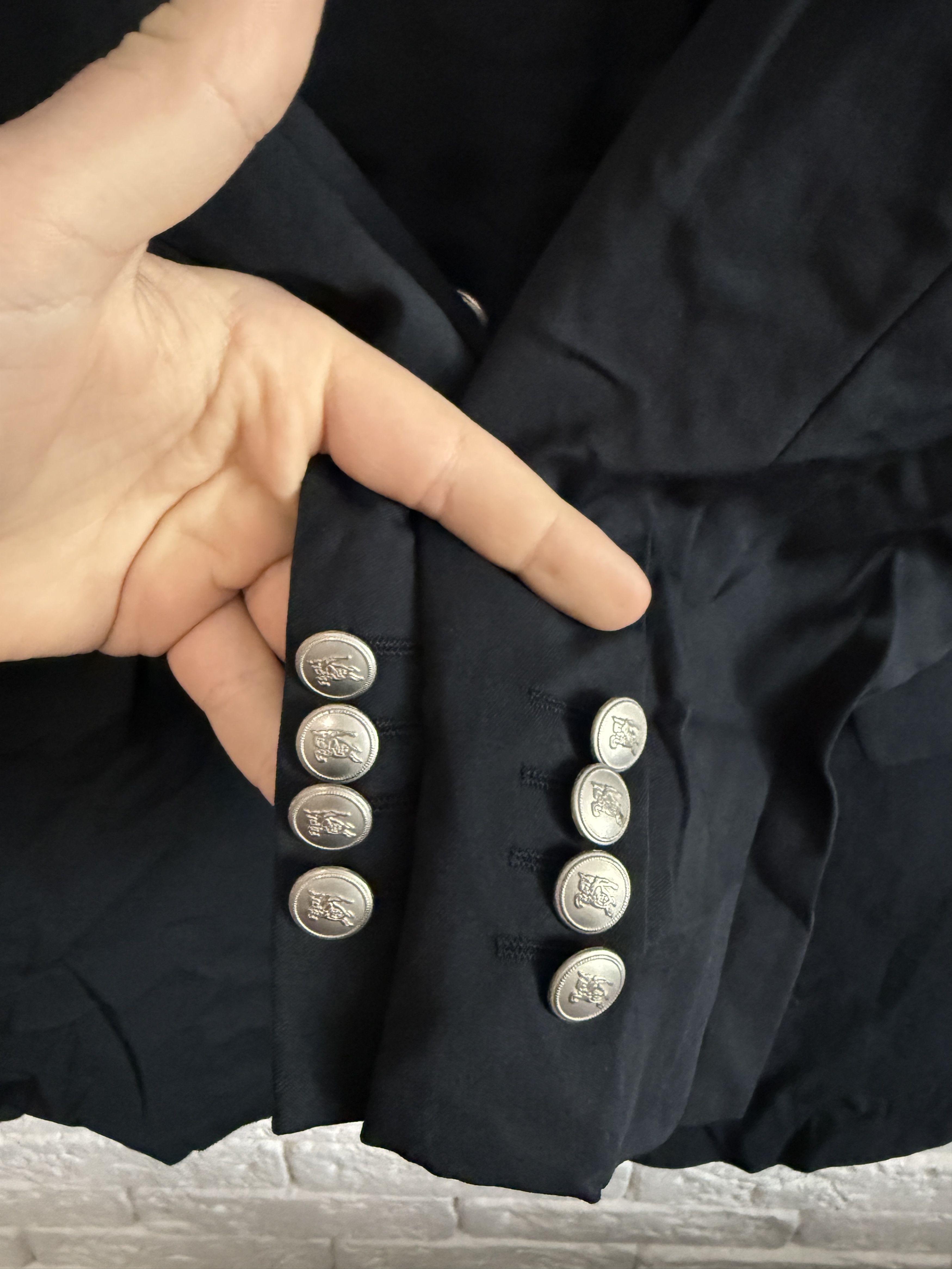 Burberry Blazer Burberry Man Jacket Sz 25 XL Size 50R - 6 Thumbnail