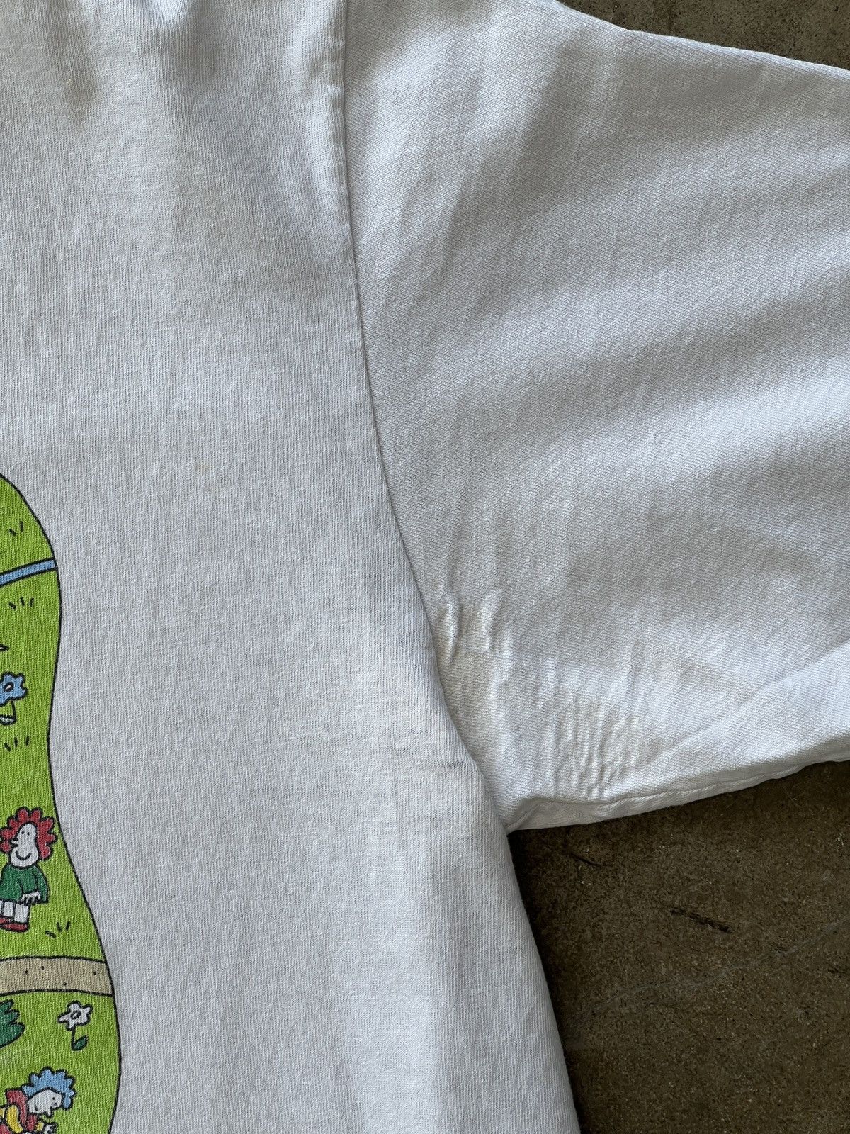 Vintage Vintage 90s FortyLand Fun Never Starts Funny Art Tee Size US L / EU 52-54 / 3 - 7 Thumbnail