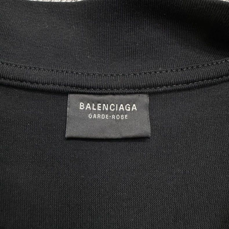 Balenciaga Balenciaga Black Short Sleeve TShirt Size M-2506 Size US M / EU 48-50 / 2 - 3 Thumbnail