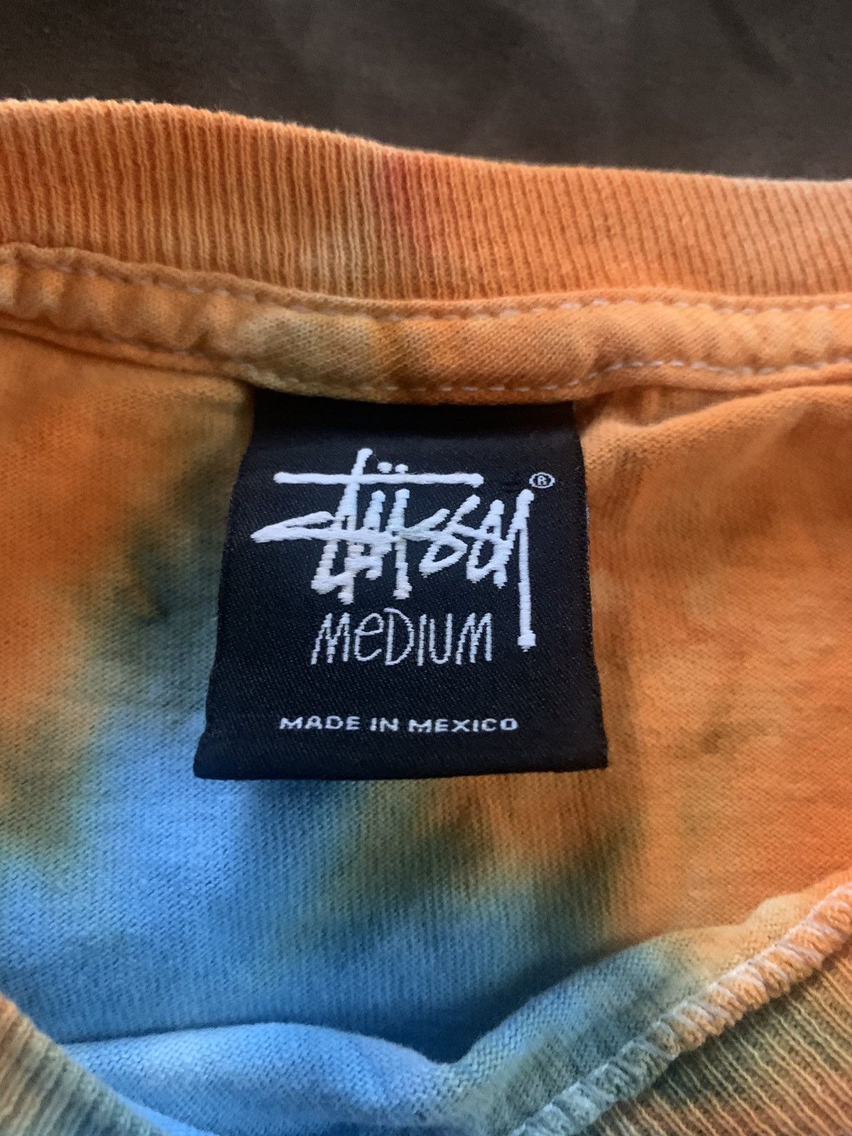 Stussy Vintage Stussy Tie Dye Tee Shirt Size M Size US M / EU 48-50 / 2 - 2 Thumbnail