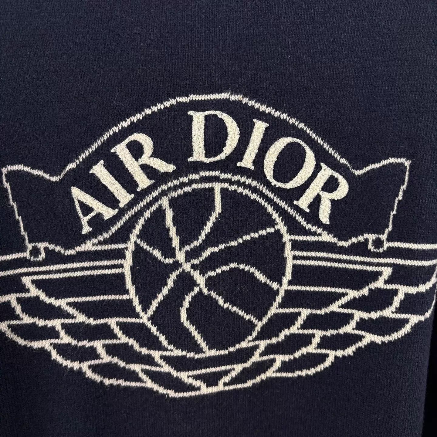 Dior Dior AIR DIOR Navy XL New Sweater Size US XL / EU 56 / 4 - 4 Thumbnail