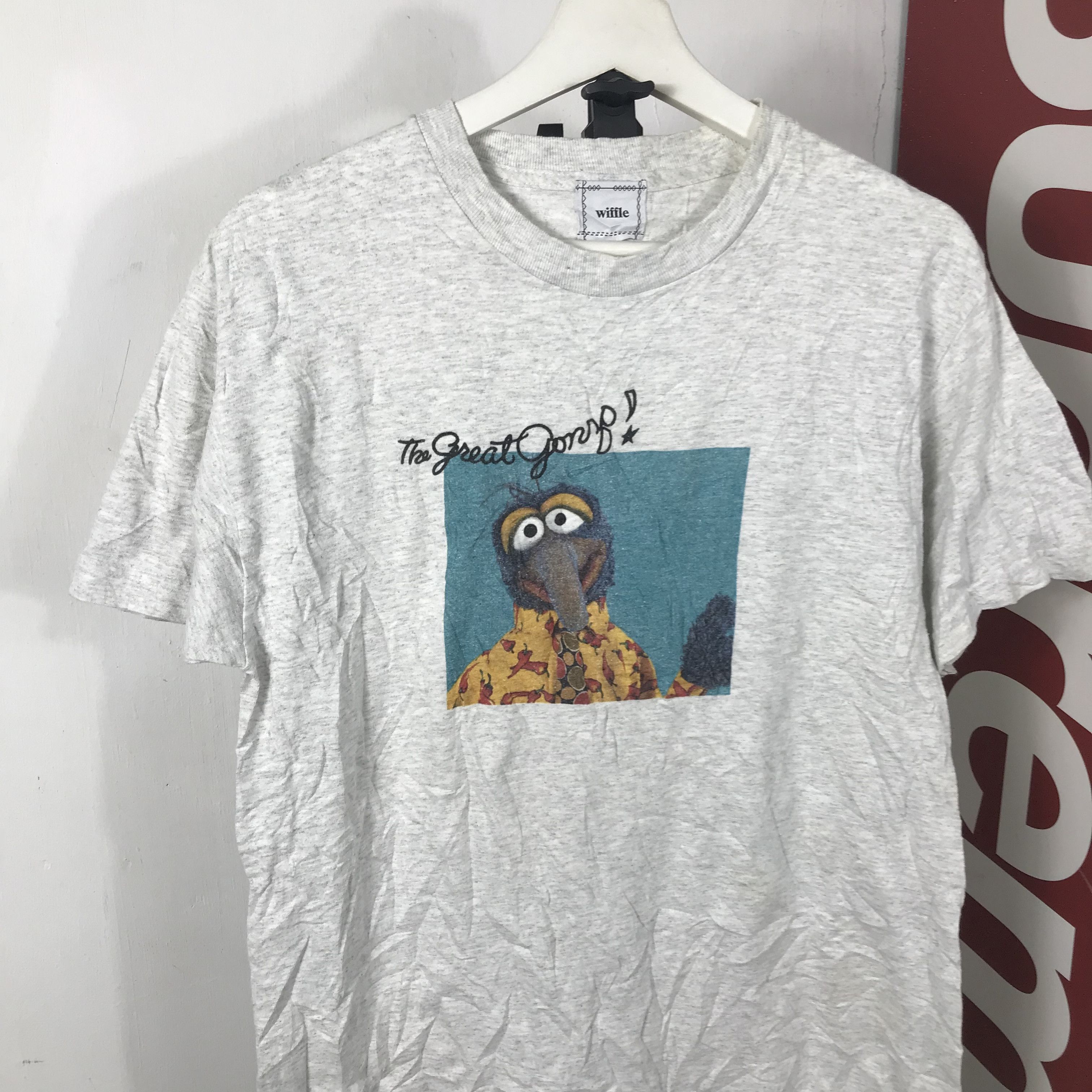 Vintage Vintage 90s The Muppets secret service t-shirt Size US L / EU 52-54 / 3 - 3 Thumbnail