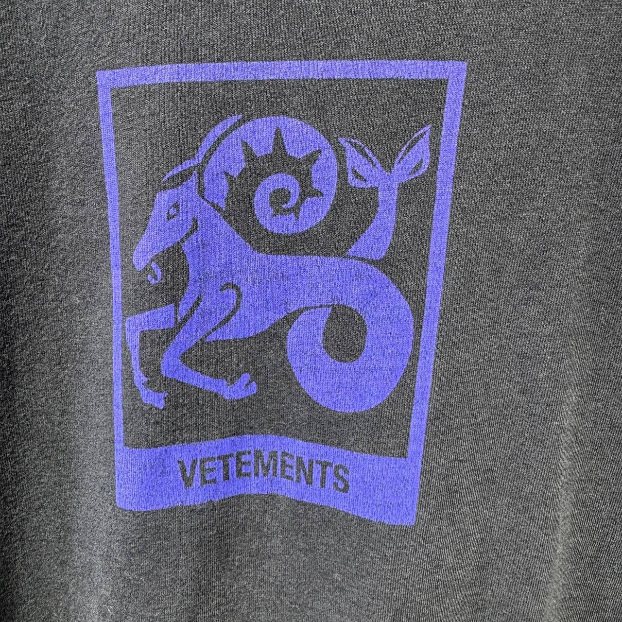 Vetements Vetements Capricorn tee Size US M / EU 48-50 / 2 - 2 Thumbnail
