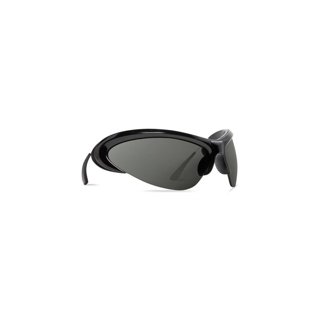 Balenciaga o1mt1gz0125 Size: OS / Wire Cat Sunglasses in Black Size ONE SIZE - 2 Thumbnail