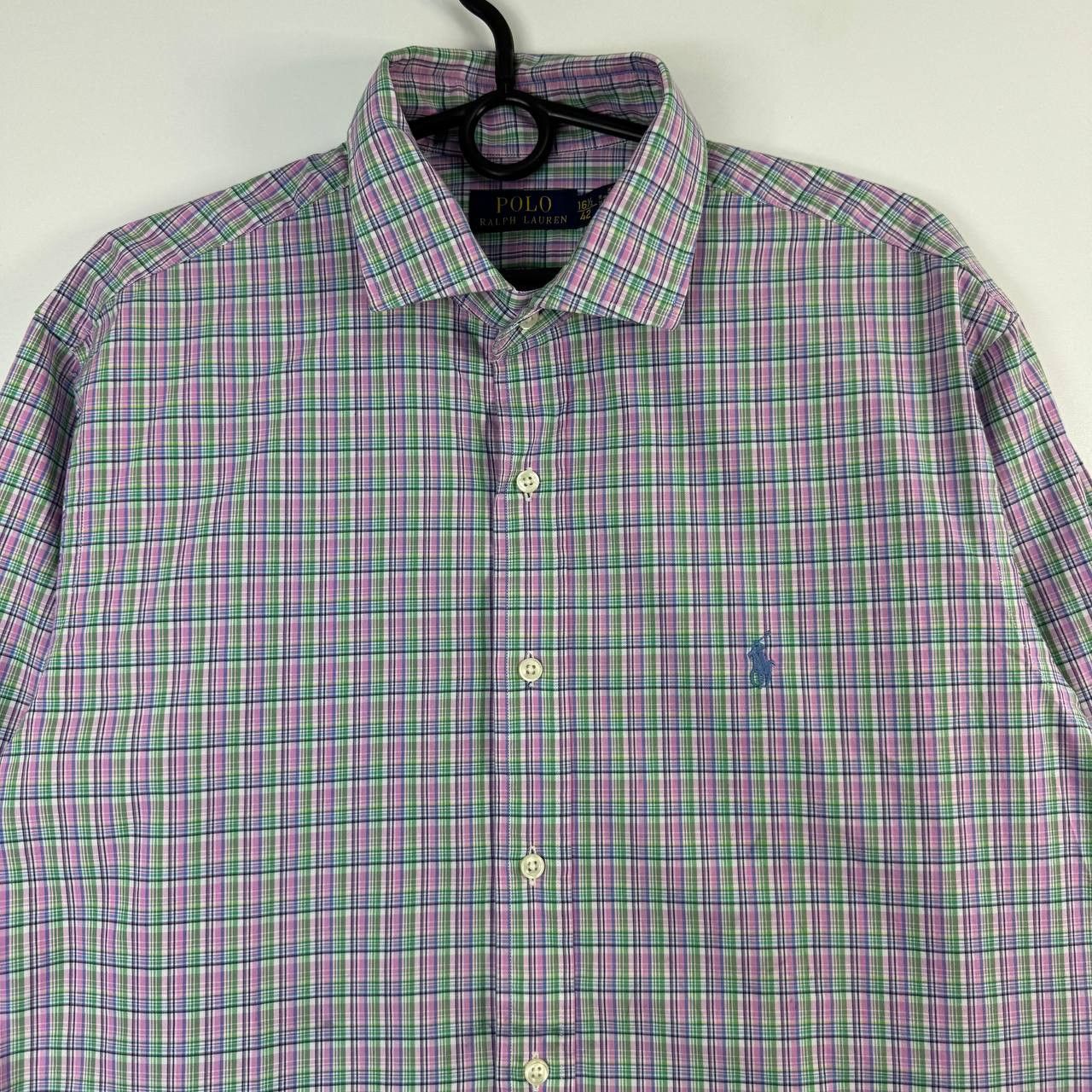Polo Ralph Lauren Polo Ralph Lauren Plaid Button Up Shirt Long Sleeve 16.5 Size US M / EU 48-50 / 2 - 2 Thumbnail
