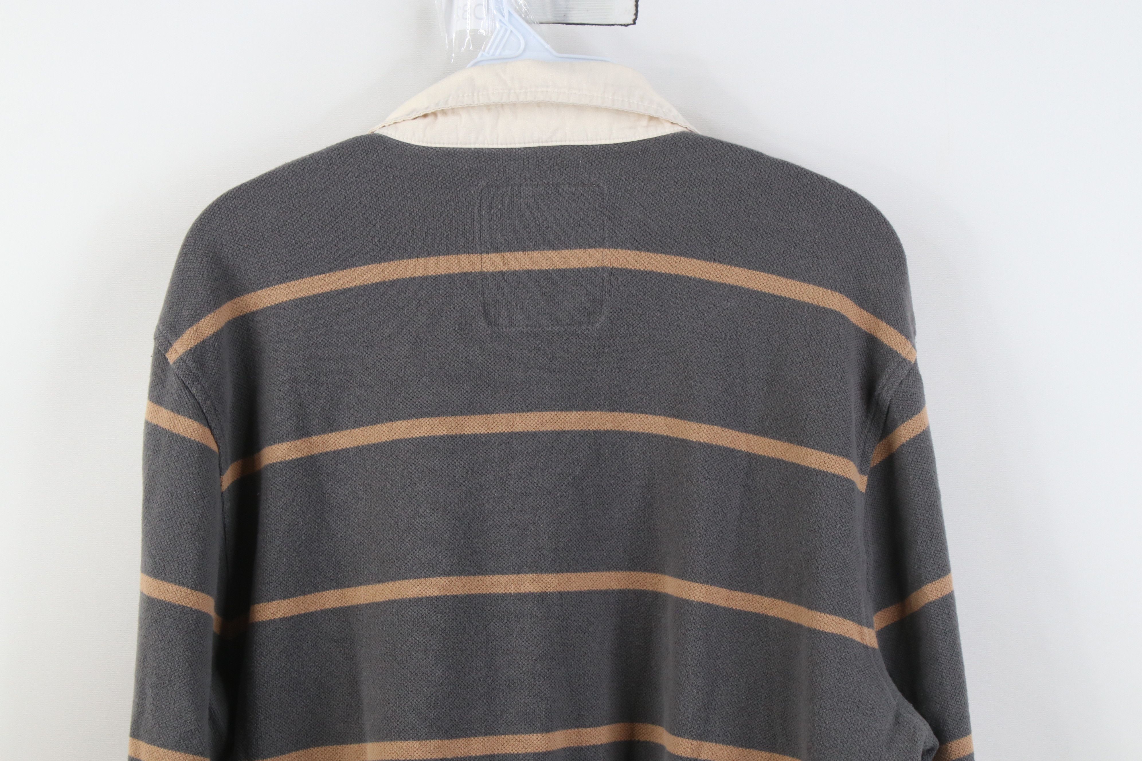 Aeropostale Vintage Y2K Aeropostale Lion Knit Long Sleeve Rugby Polo Size US XL / EU 56 / 4 - 11 Thumbnail