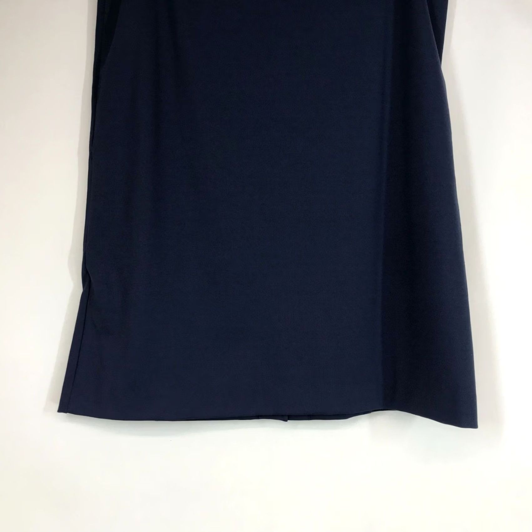 Vintage GARNET HILL WOMEN'S 10 SKIRT Navy Rayon Blend Pencil Knee Length XS? Size 32" / US 10 / IT 46 - 3 Thumbnail