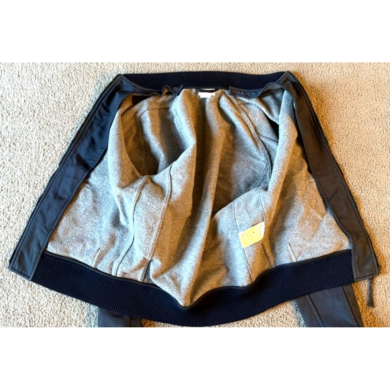 Nike Nike Bomber Jacket Charcoal/Black L Men Soft Shell Made in Italy Vintage? Size US L / EU 52-54 / 3 - 5 Thumbnail