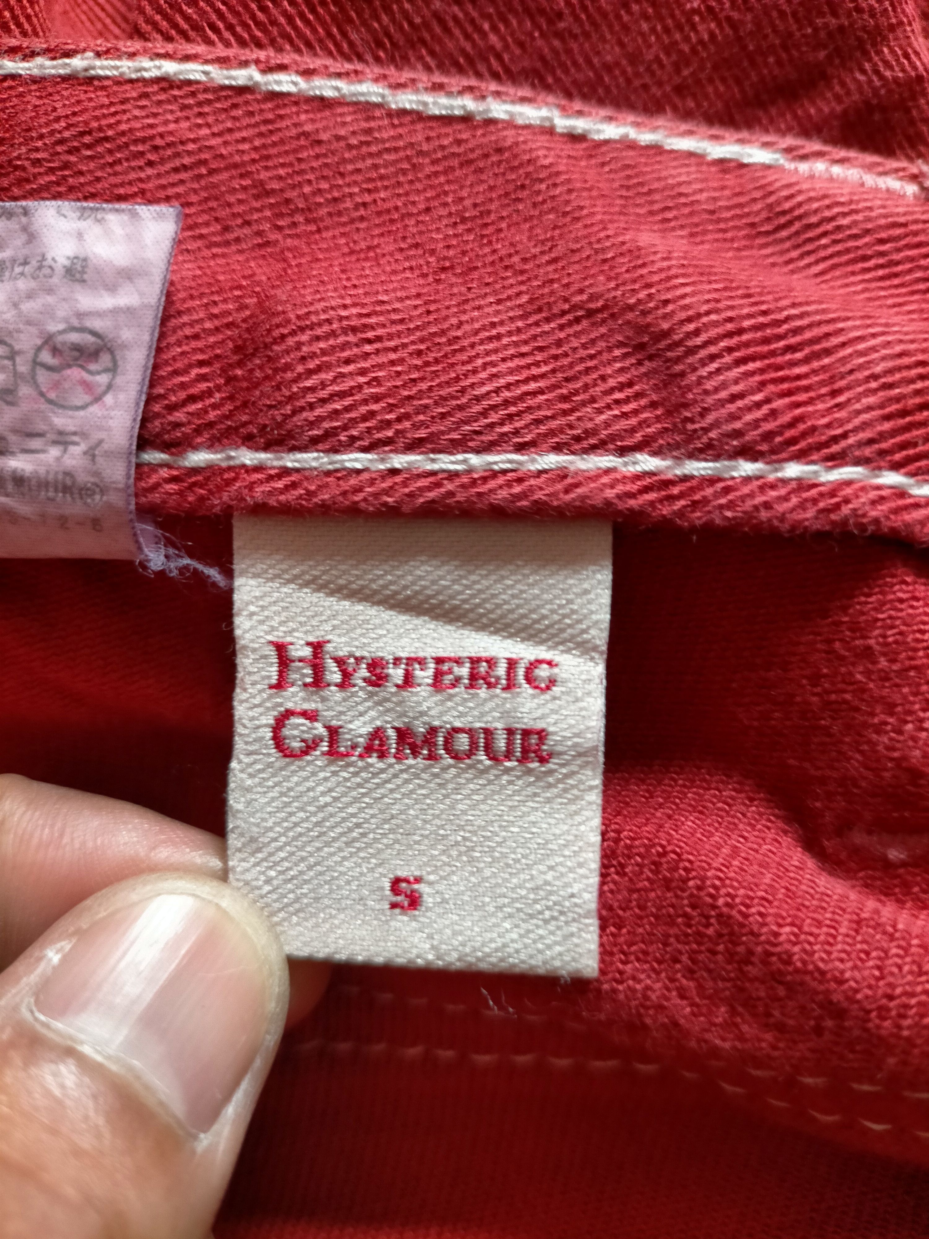 Hysteric Glamour Hysteric Glamour Bush Pants skinny Red Jeans Size US 30 / EU 46 - 6 Thumbnail