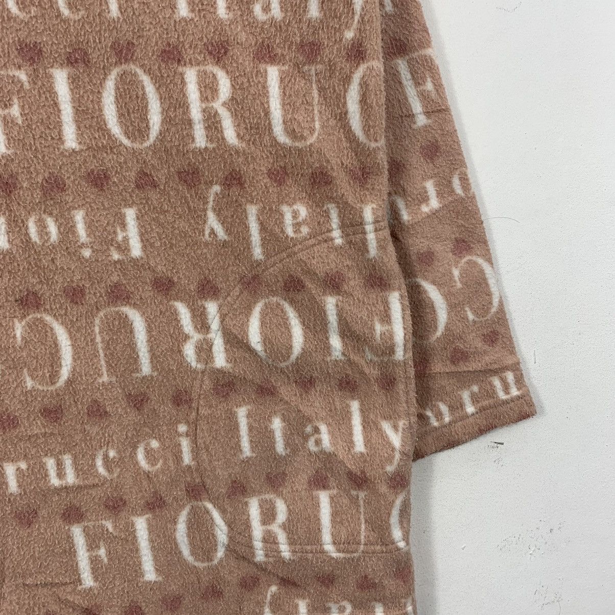 Fiorucci Vintage FIORUCCI ITALY All Over Print Sleep Towel Sweatshirt Size M / US 6-8 / IT 42-44 - 5 Thumbnail