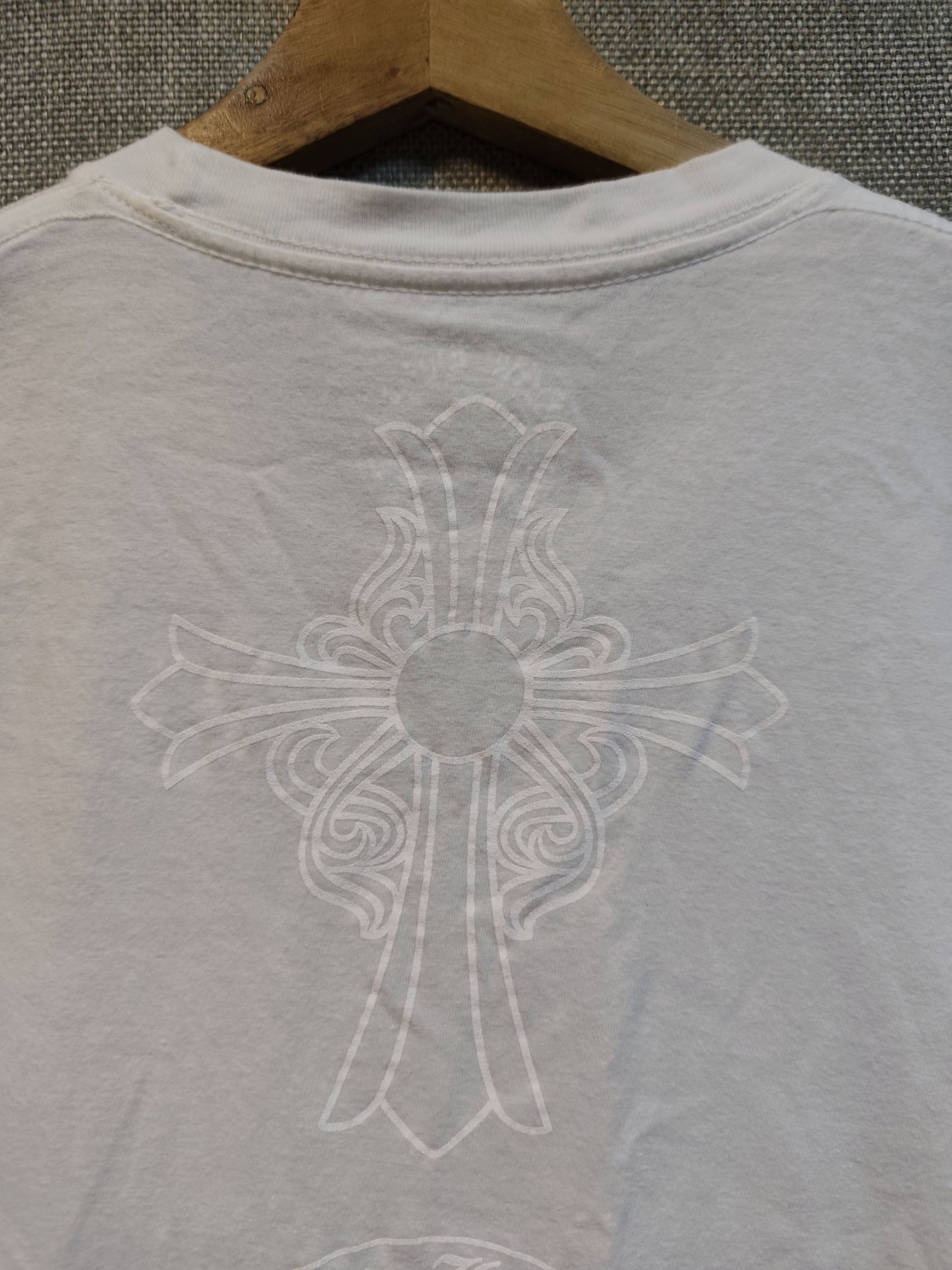 Chrome Hearts Chrome Hearts Horseshoe Logo Pocket Tee Size US S / EU 44-46 / 1 - 8 Thumbnail