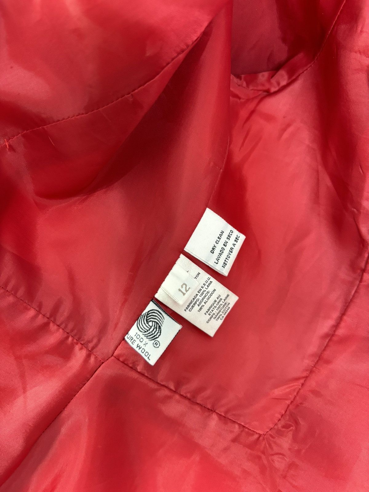 Dior 1990s Vintage Luxury Designer Christian Dior Blazer Jacket Size M / US 6-8 / IT 42-44 - 13 Thumbnail
