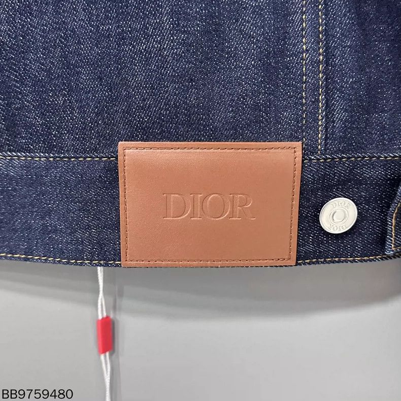 Dior Dior Leather brand denim jacket 2502-Nextarrow Size US M / EU 48-50 / 2 - 6 Thumbnail