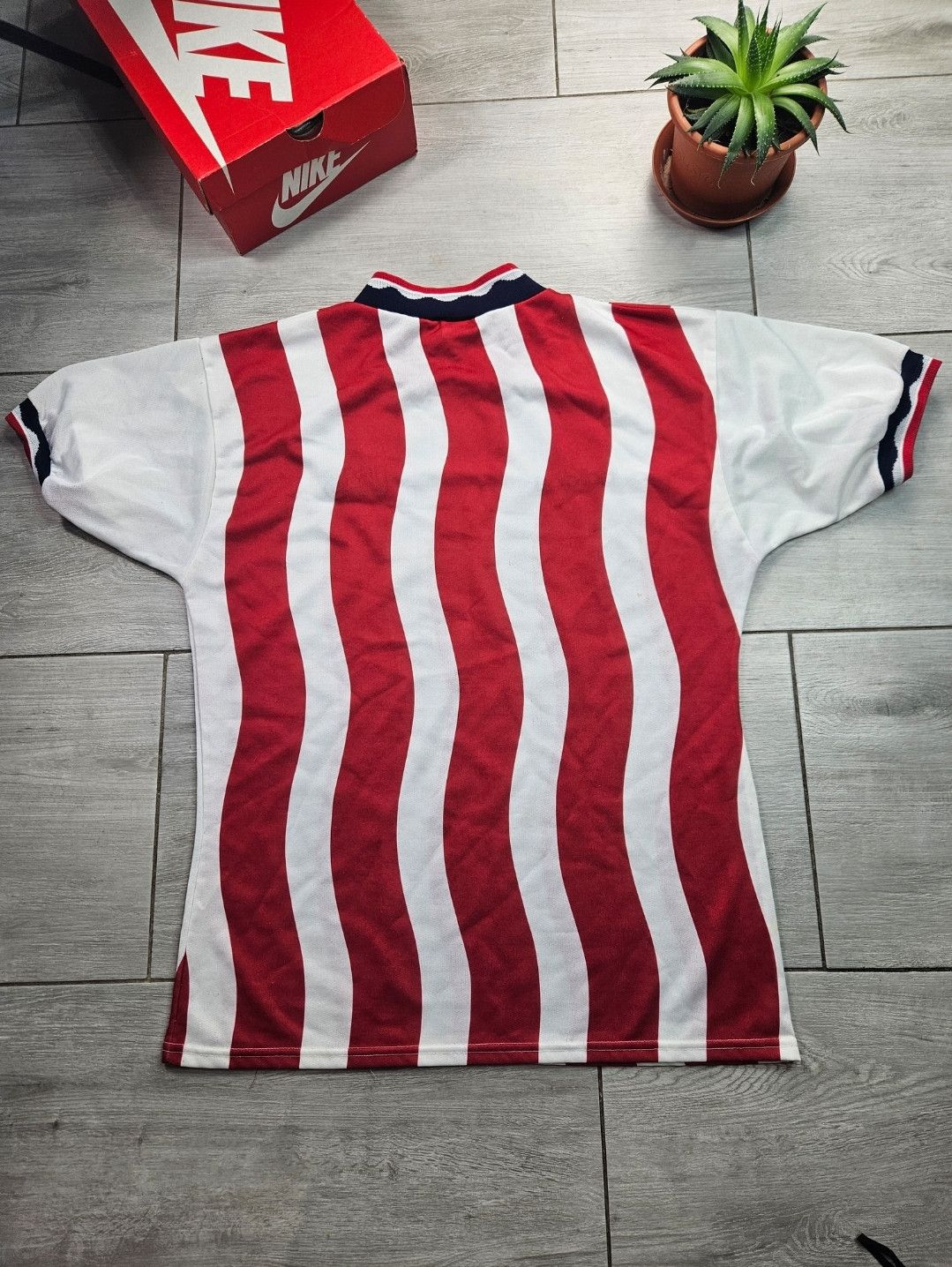 Adidas USA 1994 home Kit adidas Soccer Football Size US L / EU 52-54 / 3 - 2 Thumbnail