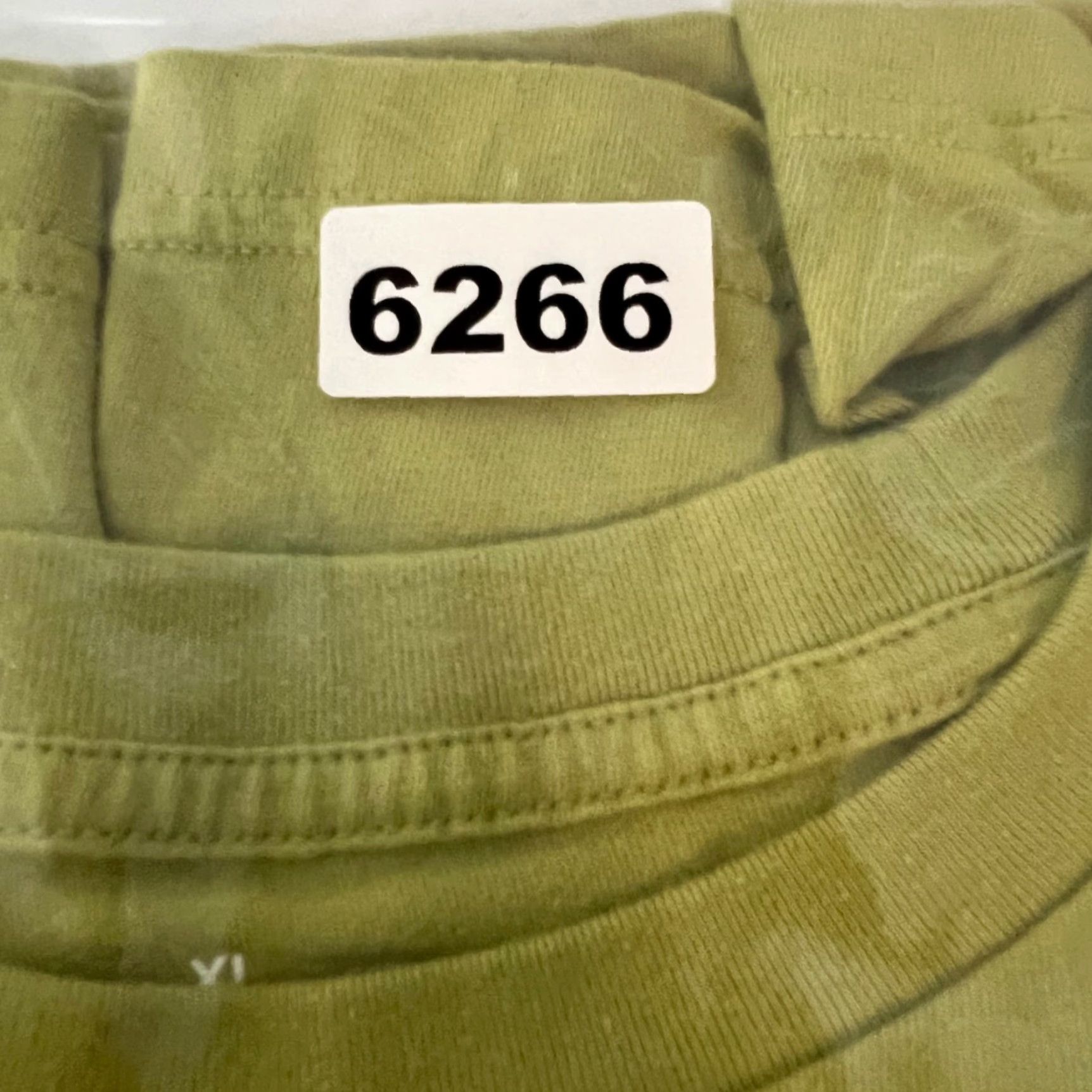 Muji VINTAGE Muji Womens XL Lime Green Long Sleeve T-Shirt 100% Cotton Casual Green Womens XL T-Shirt 90s? Size XL / US 12-14 / IT 48-50 - 8 Thumbnail