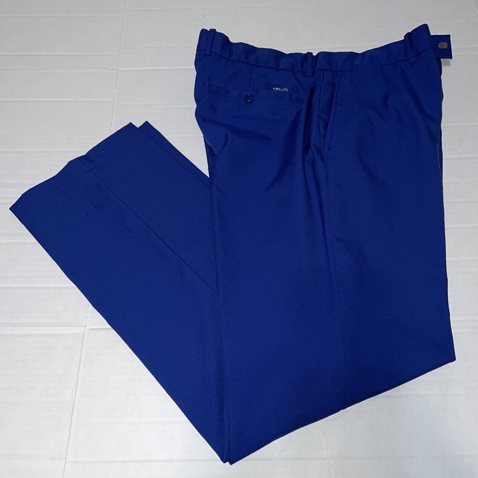 Polo Ralph Lauren Polo Ralph Lauren RLX Blue Golf Pants Slacks Mens Sz 35x31 Size US 35 - 1 Thumbnail