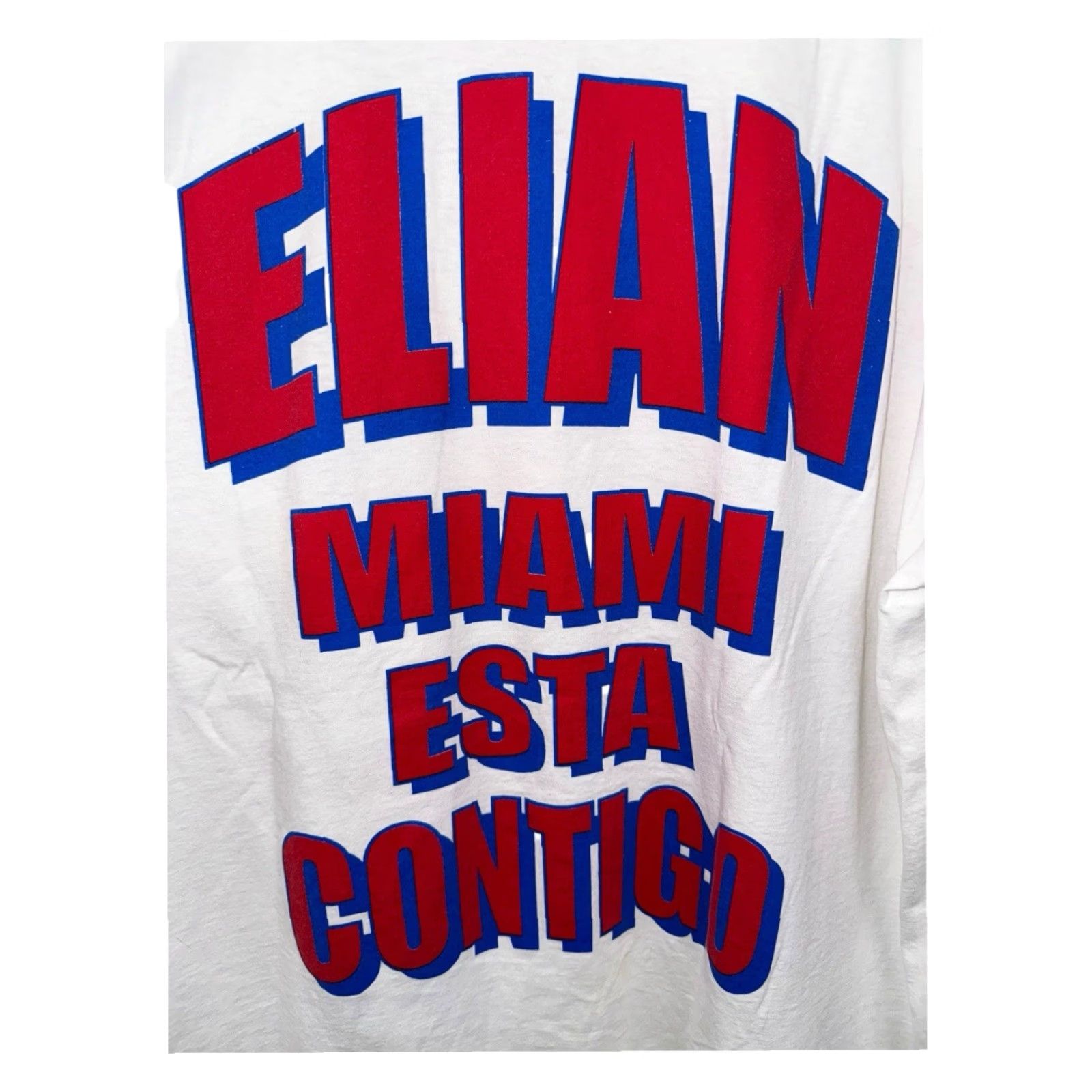 Vintage VINTAGE Unbranded T-Shirt Bill Clinton Miami Federal Child Abuse Rap Tee Shirt XL White Mens RARE 90s Size US XL / EU 56 / 4 - 5 Thumbnail