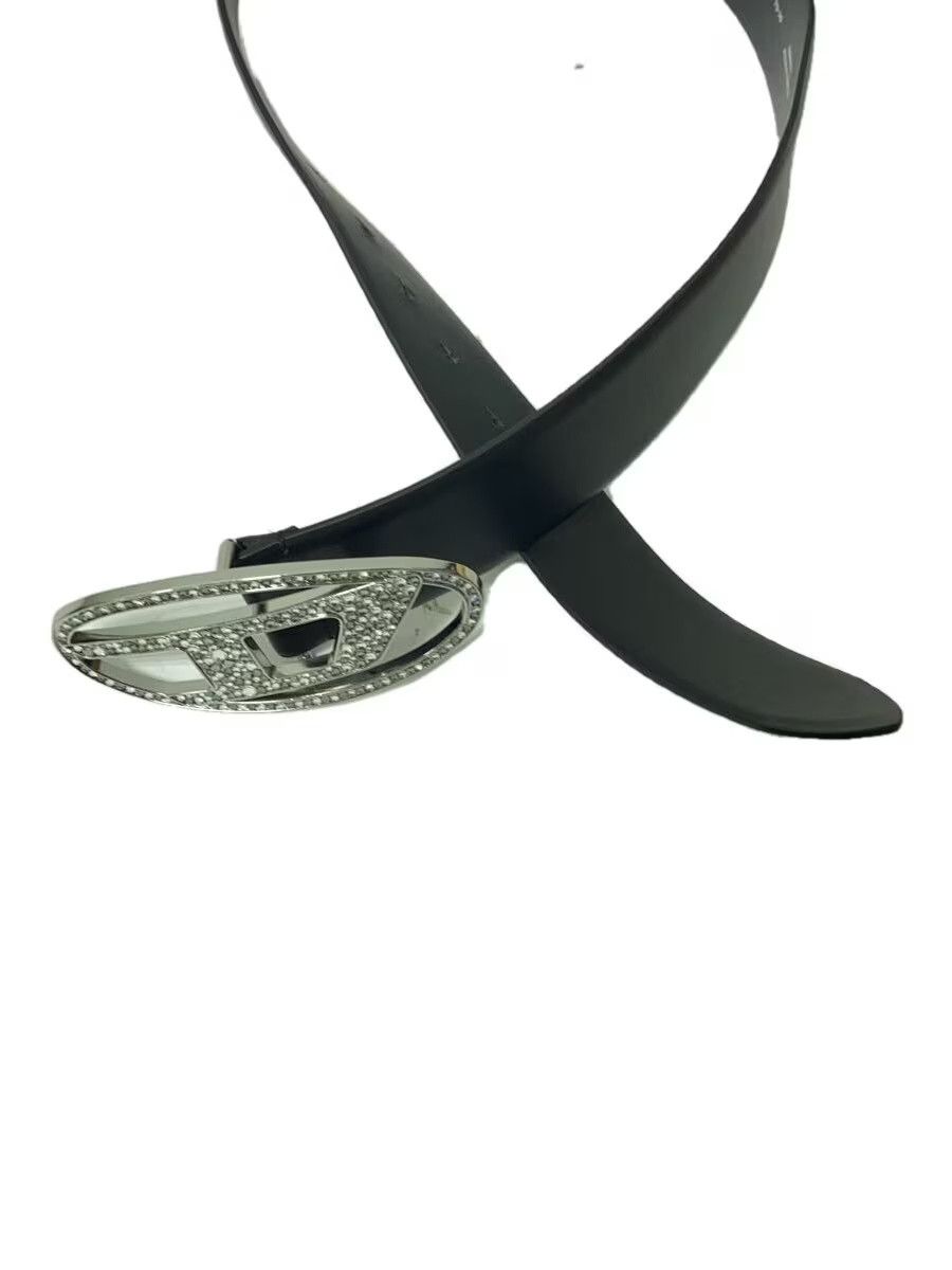 Diesel Diesel Plain Cowhide Belt Black Size ONE SIZE - 2 Thumbnail