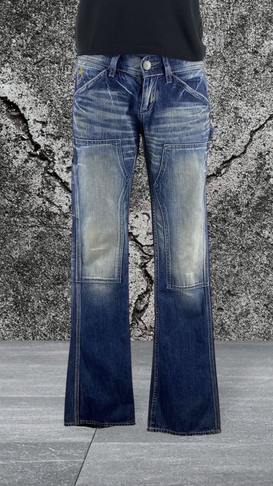 Vintage × Wrangler Varosh Carpenter Denim Jeans Japan Skateboards Size US 26 / EU 42 - 1 Thumbnail