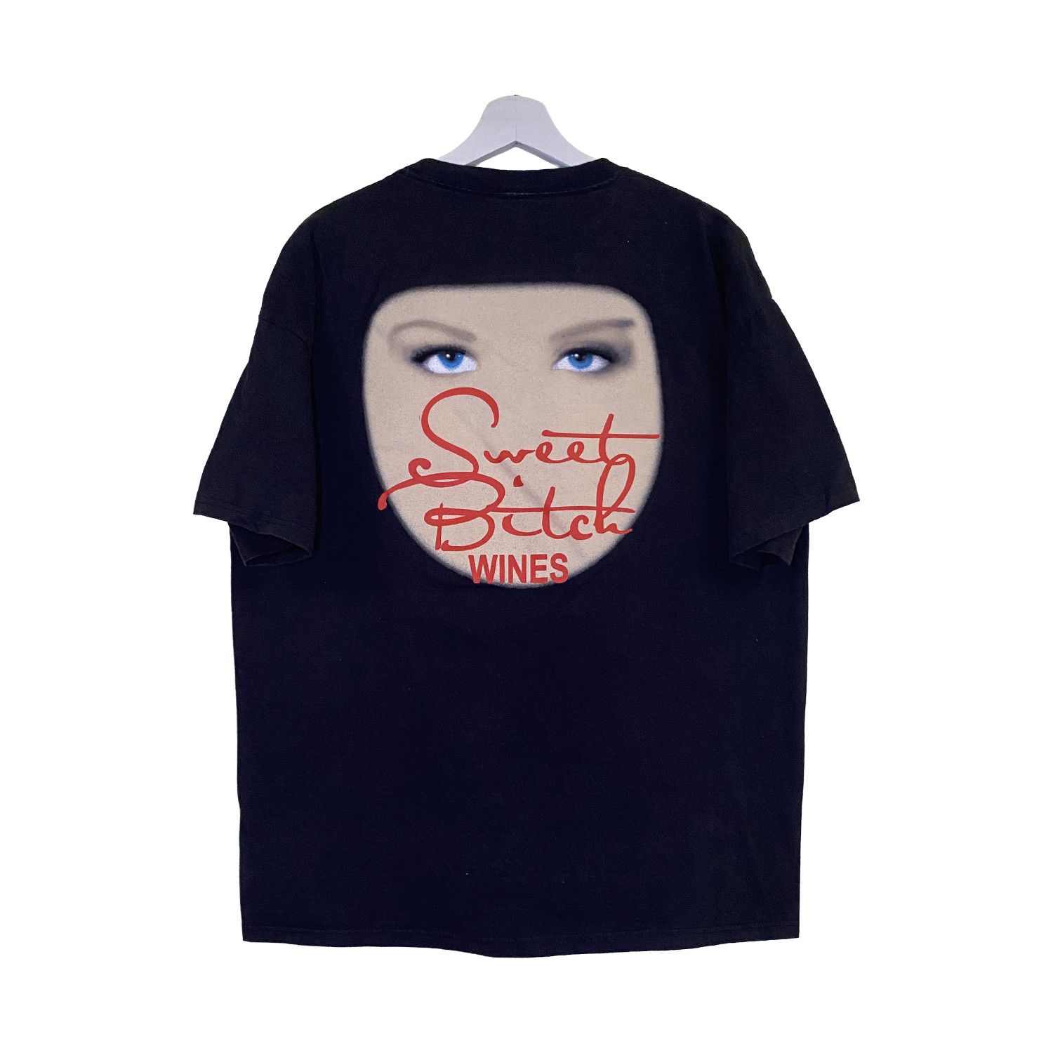 Vintage Y2K Sweet Bitch Wines Promo Graphic Irony Vintage Tee Size US XL / EU 56 / 4 - 1 Thumbnail