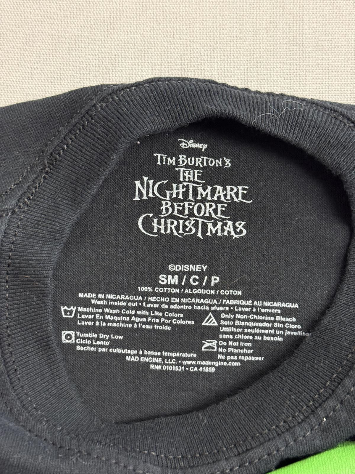 Disney Oogie Boogie LS Tee - Nightmare Before Christmas T-shirt -S Size US S / EU 44-46 / 1 - 2 Thumbnail