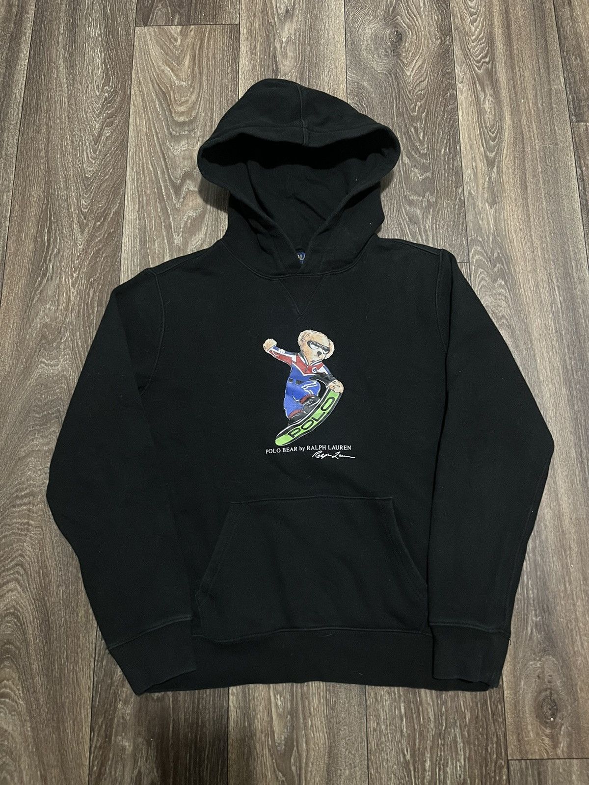 Polo bear surfing hoodie sale