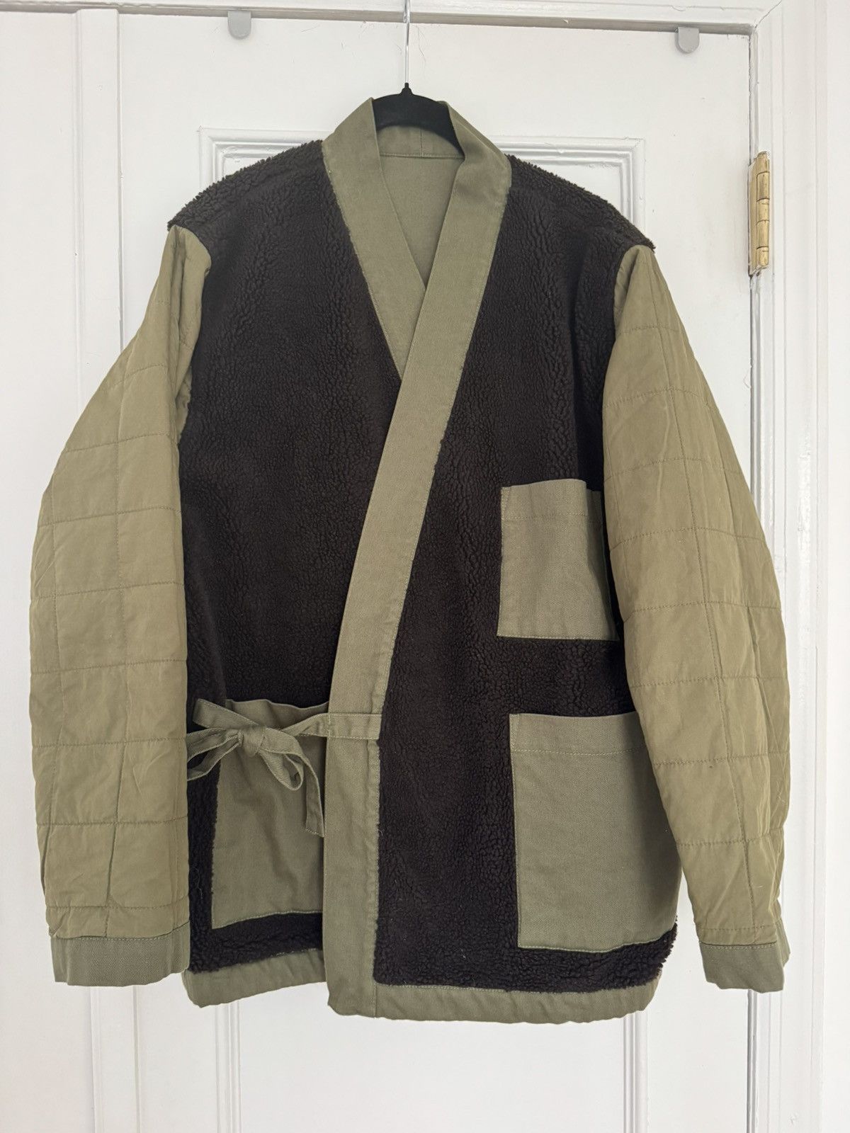 Universal Works NWT Universal Works Reversible Twill Sherpa Kyoto Jacket Size US S / EU 44-46 / 1 - 1 Thumbnail