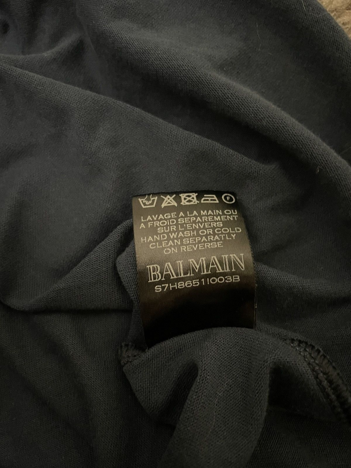 Balmain Balmain printemps-été 2017 Lion-Embroidered Longsleeve Size US L / EU 52-54 / 3 - 6 Thumbnail