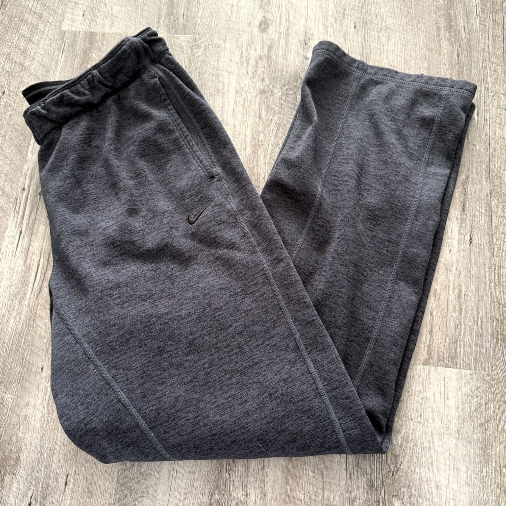 Nike Nike Therma-Fit Pants Womens M Gray Blue Zip Ankle Sweatpants Joggers Size 32" / US 10 / IT 46 - 7 Thumbnail