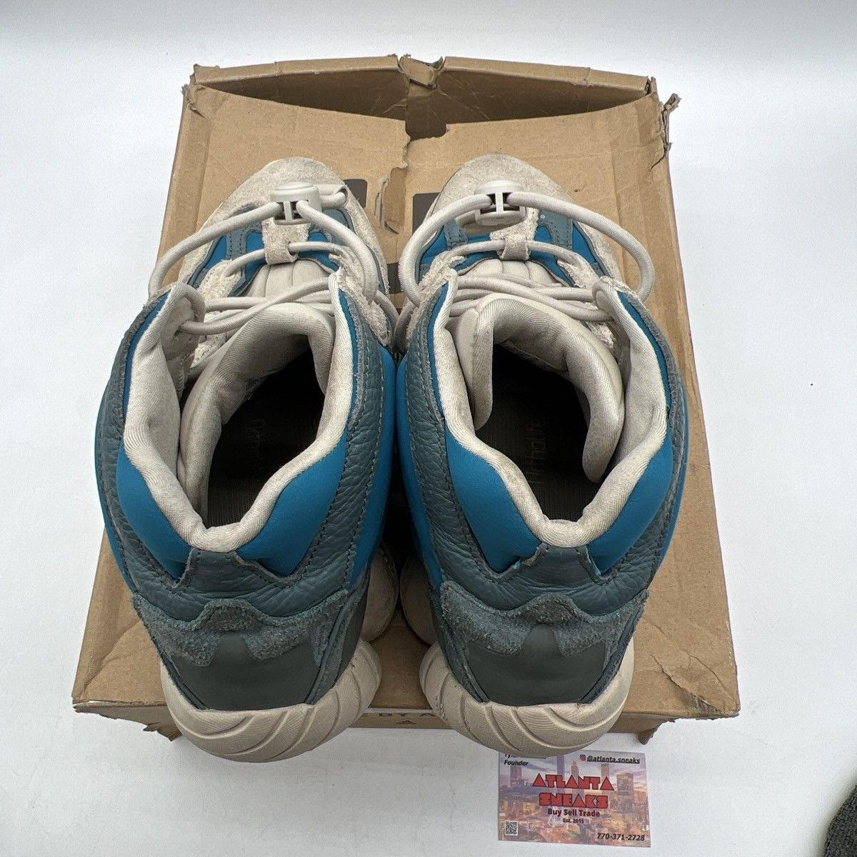 Adidas Yeezy 500 high frosted blue Size US 10.5 / EU 43-44 - 7 Thumbnail