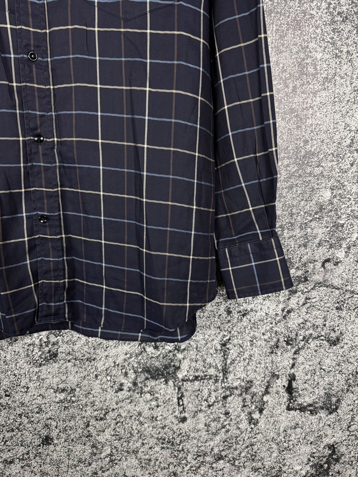 Paul & Shark Paul Shark Long Sleeve Plaid Shirt Button Up Italy Size 39 Size US L / EU 52-54 / 3 - 5 Thumbnail