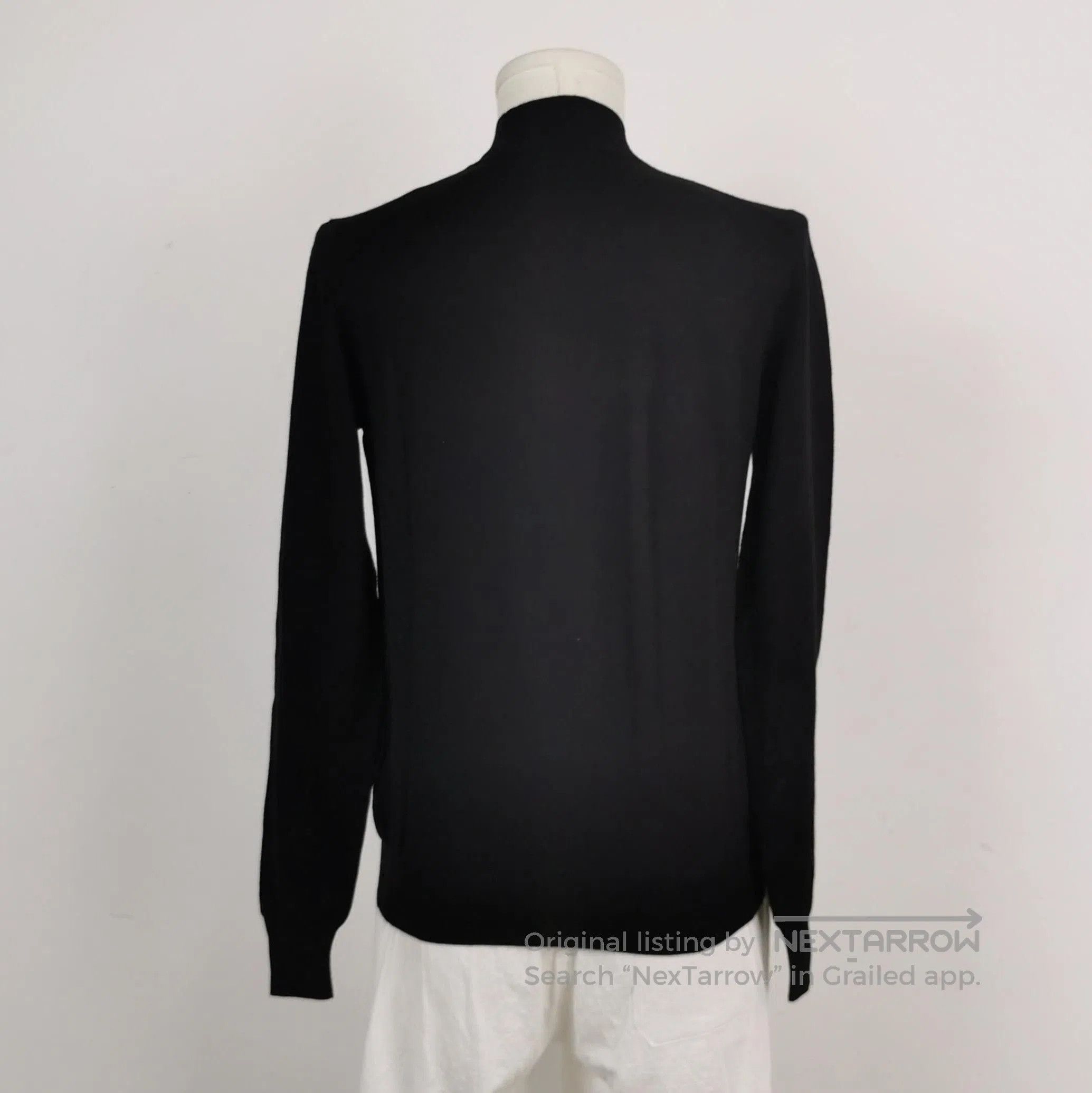 Prada Prada Black Wool Turtleneck Sweater Size 44 . Size M / US 6-8 / IT 42-44 - 2 Thumbnail