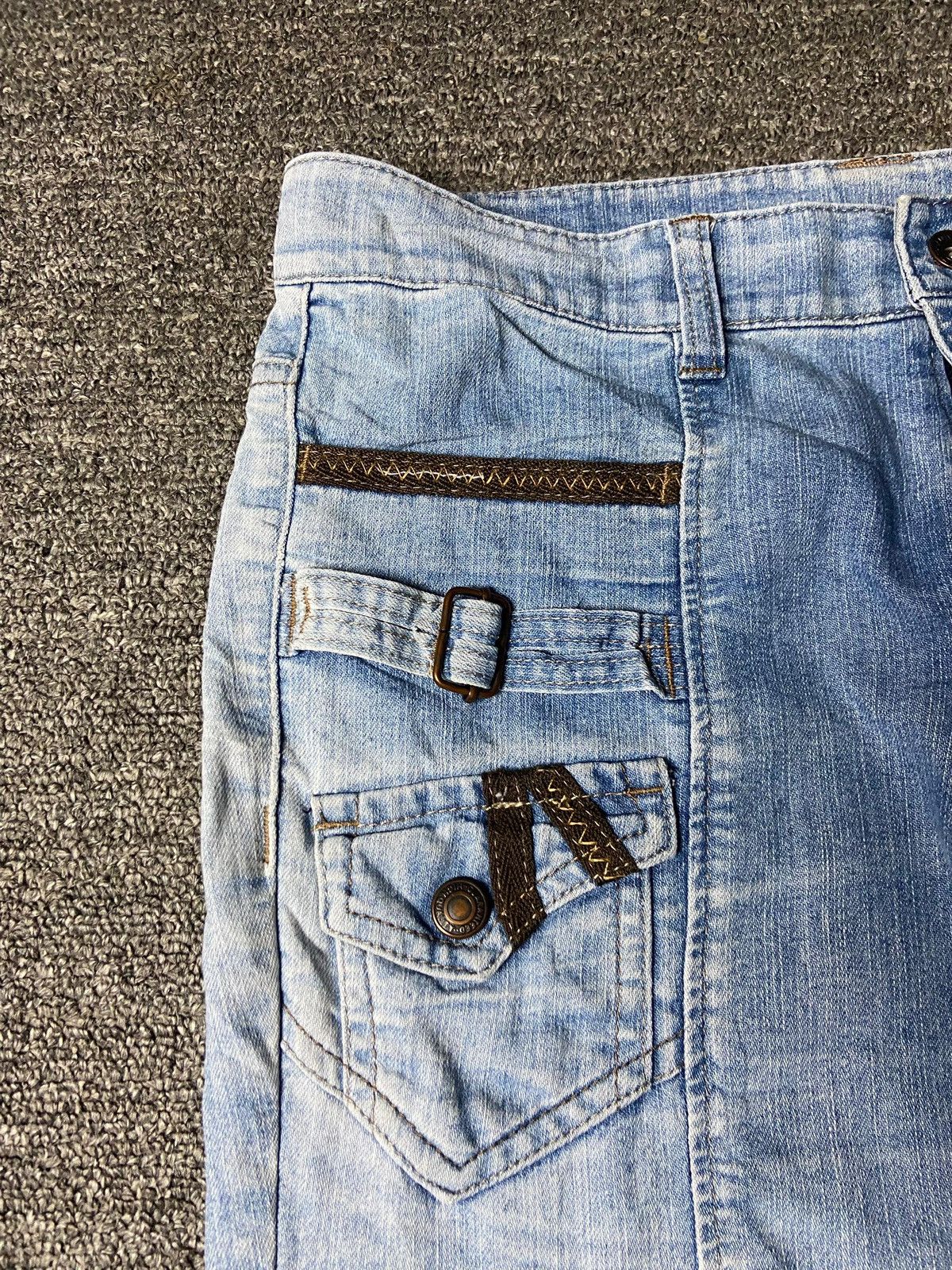 Japanese Brand Japanese Brand Denim Jeans with Vertical Seams (165) Size US 30 / EU 46 - 7 Thumbnail