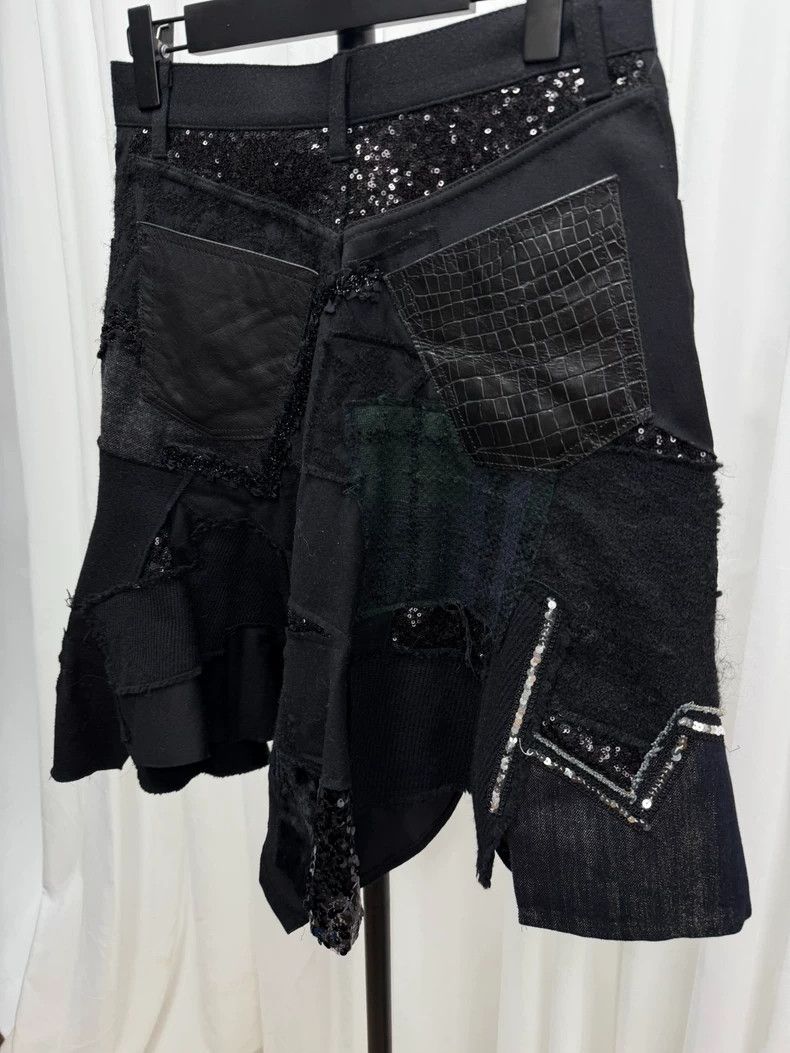 Junya Watanabe Junya Watanabe SizeS Stitched half-skirt Size 42" / US 20 - 6 Thumbnail