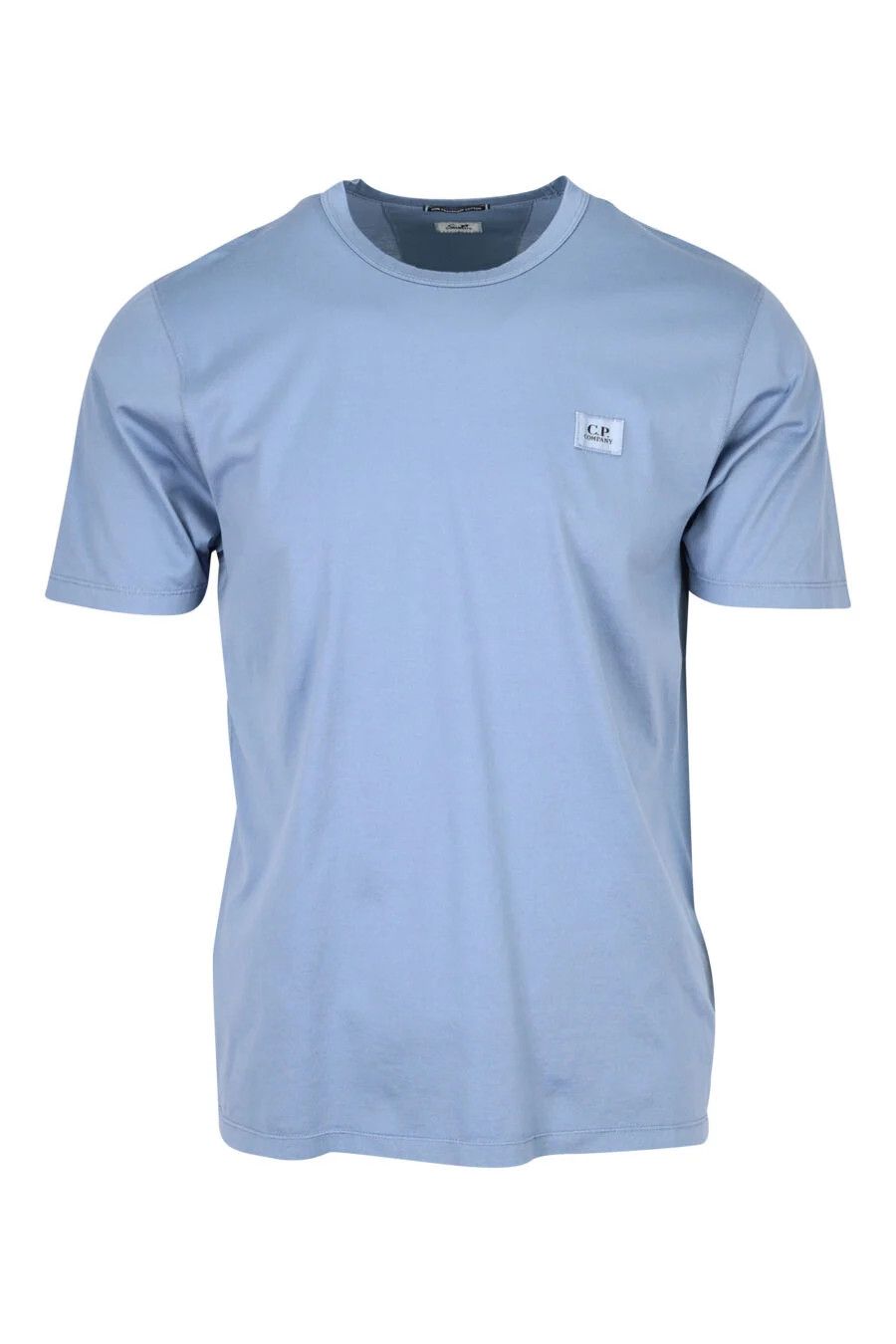 C.P. Company o1y1224 Logo Crewneck T-Shirt in Blue Size US XXL / EU 58 / 5 - 1 Thumbnail