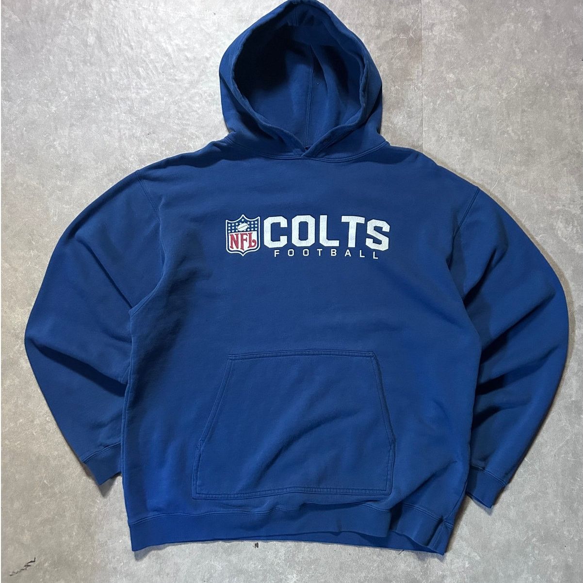Reebok 2000's Vintage Indianapolis Colts Reebok Blue Hoodie -XL Size US XL / EU 56 / 4 - 1 Thumbnail