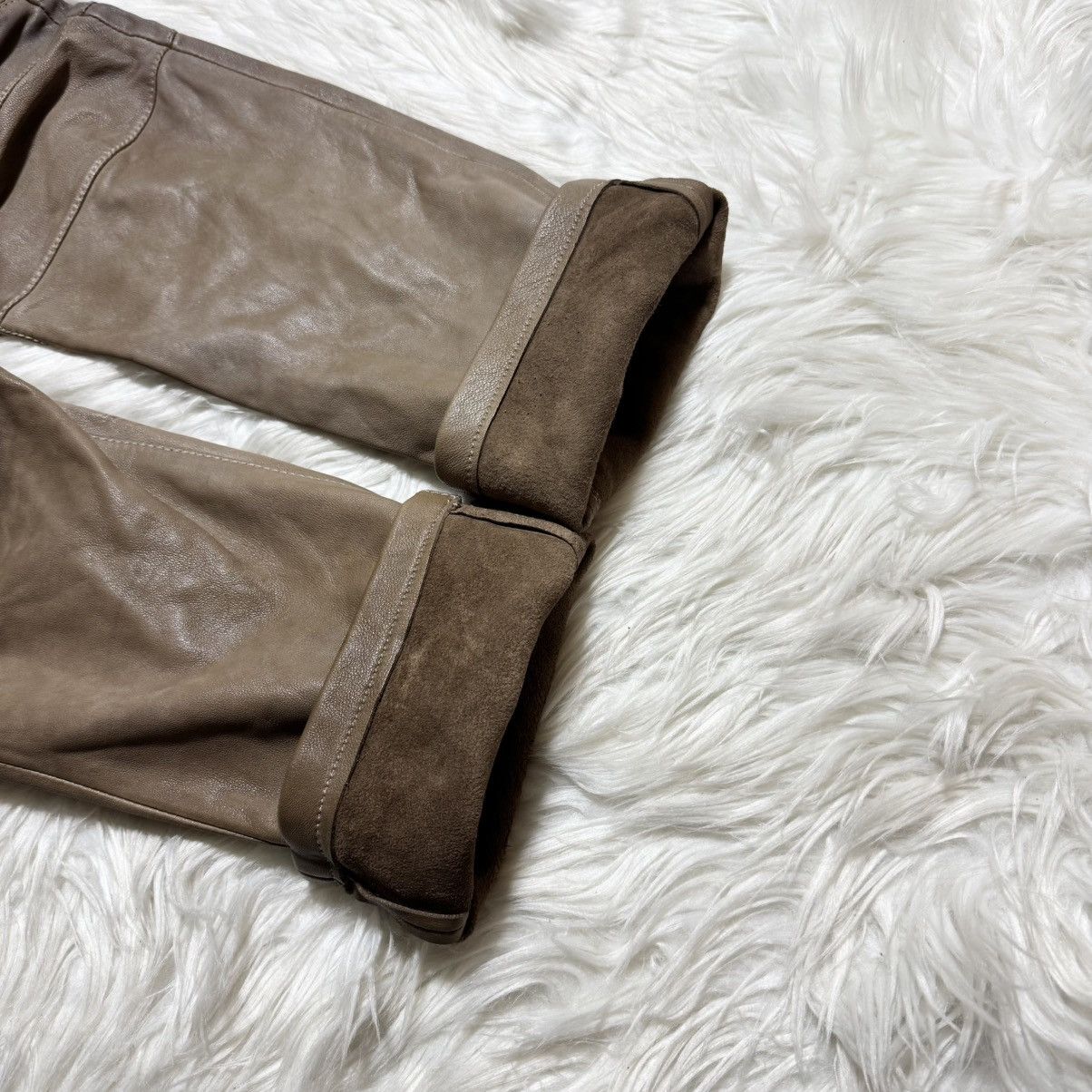 Balmain collection model, Balmain Homme leather biker pants Size US 32 / EU 48 - 17 Thumbnail