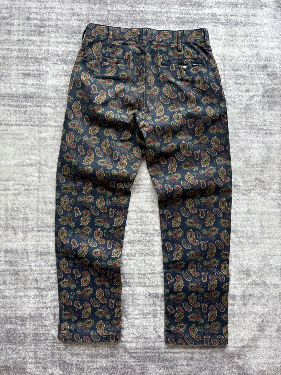 Supreme Supreme Paisley Work Pants 30 Size US 30 / EU 46 - 2 Thumbnail